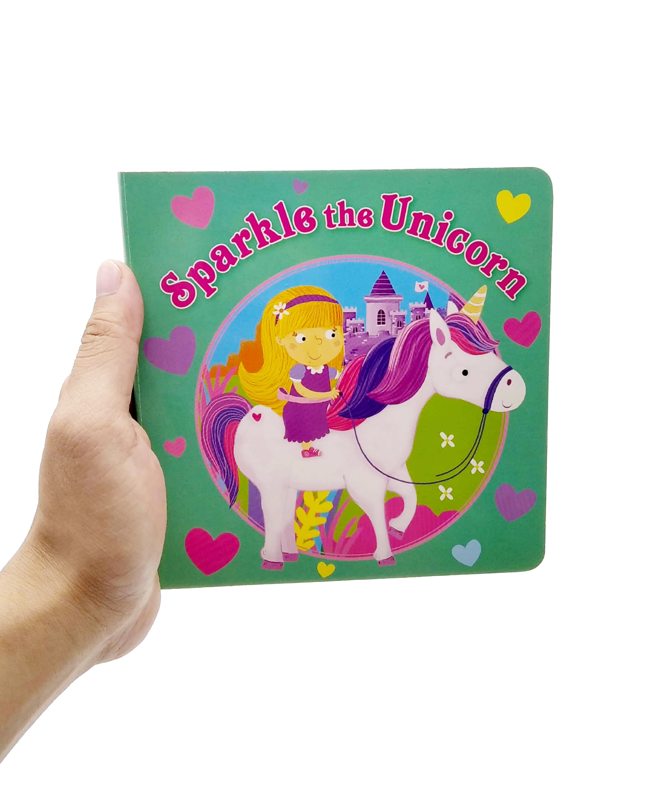 unicorn and princess board: sparkle the unicorn