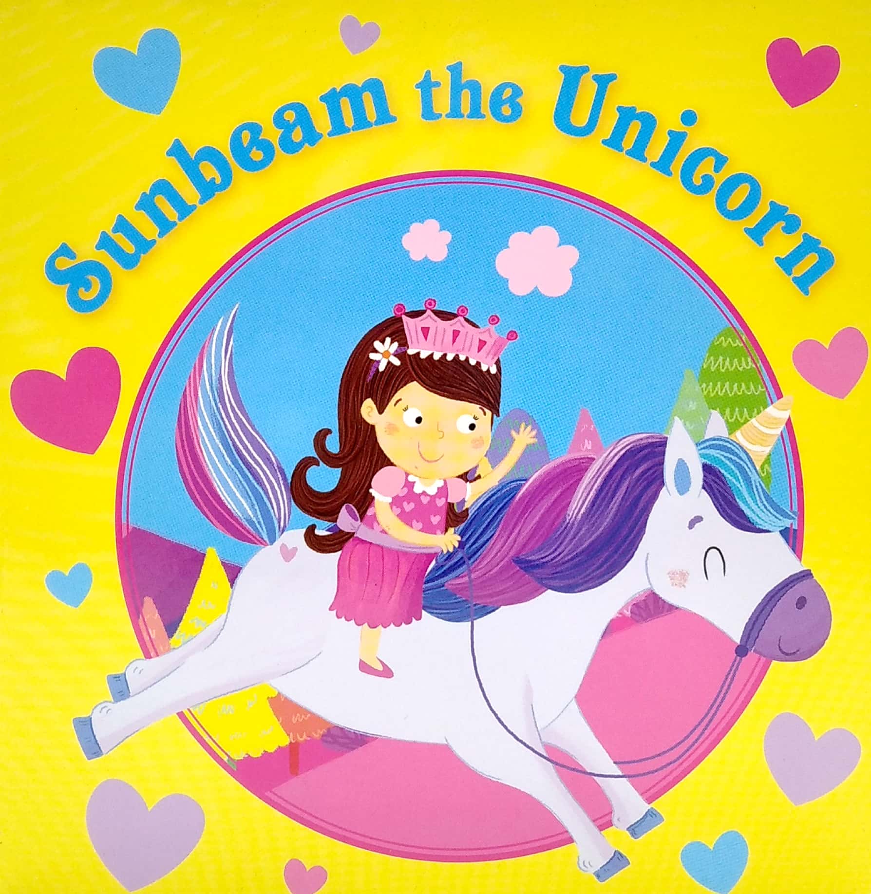 unicorn and princess board: sunbeam the unicorn