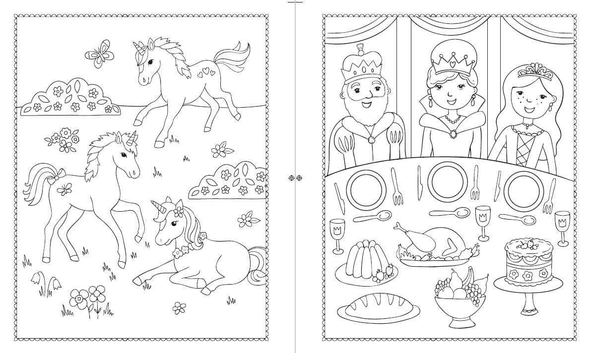 unicorn magic - sticker art activity book