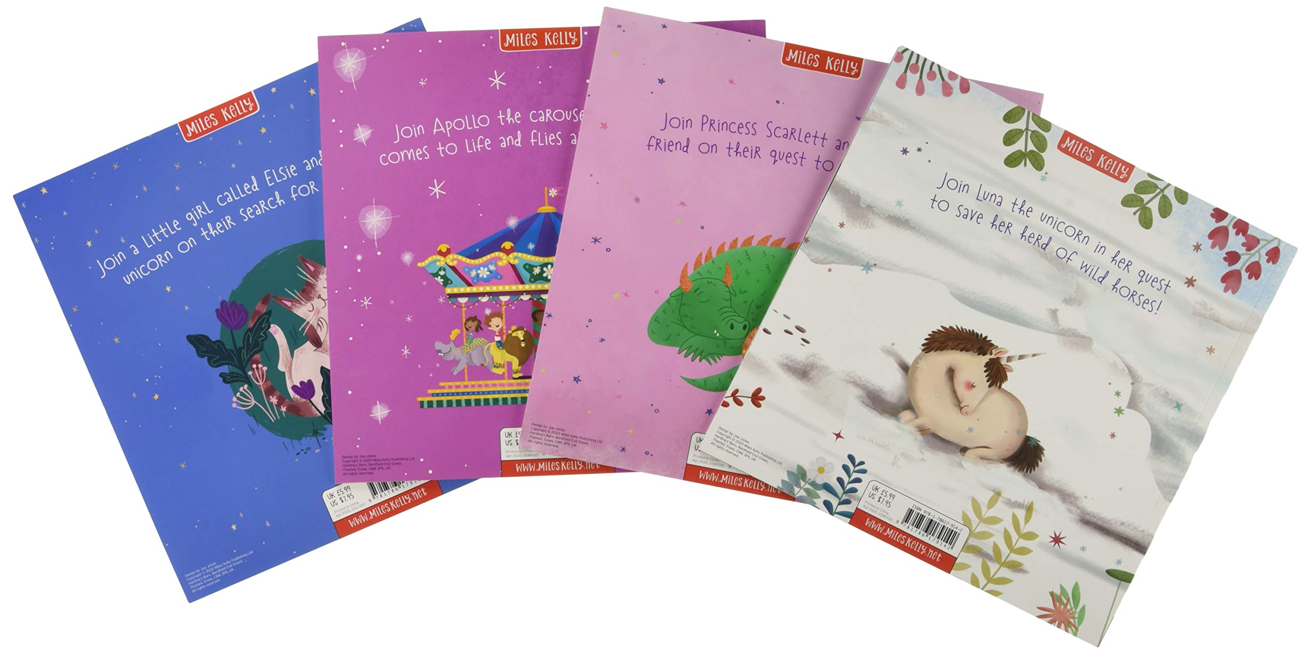 unicorn stories four pack