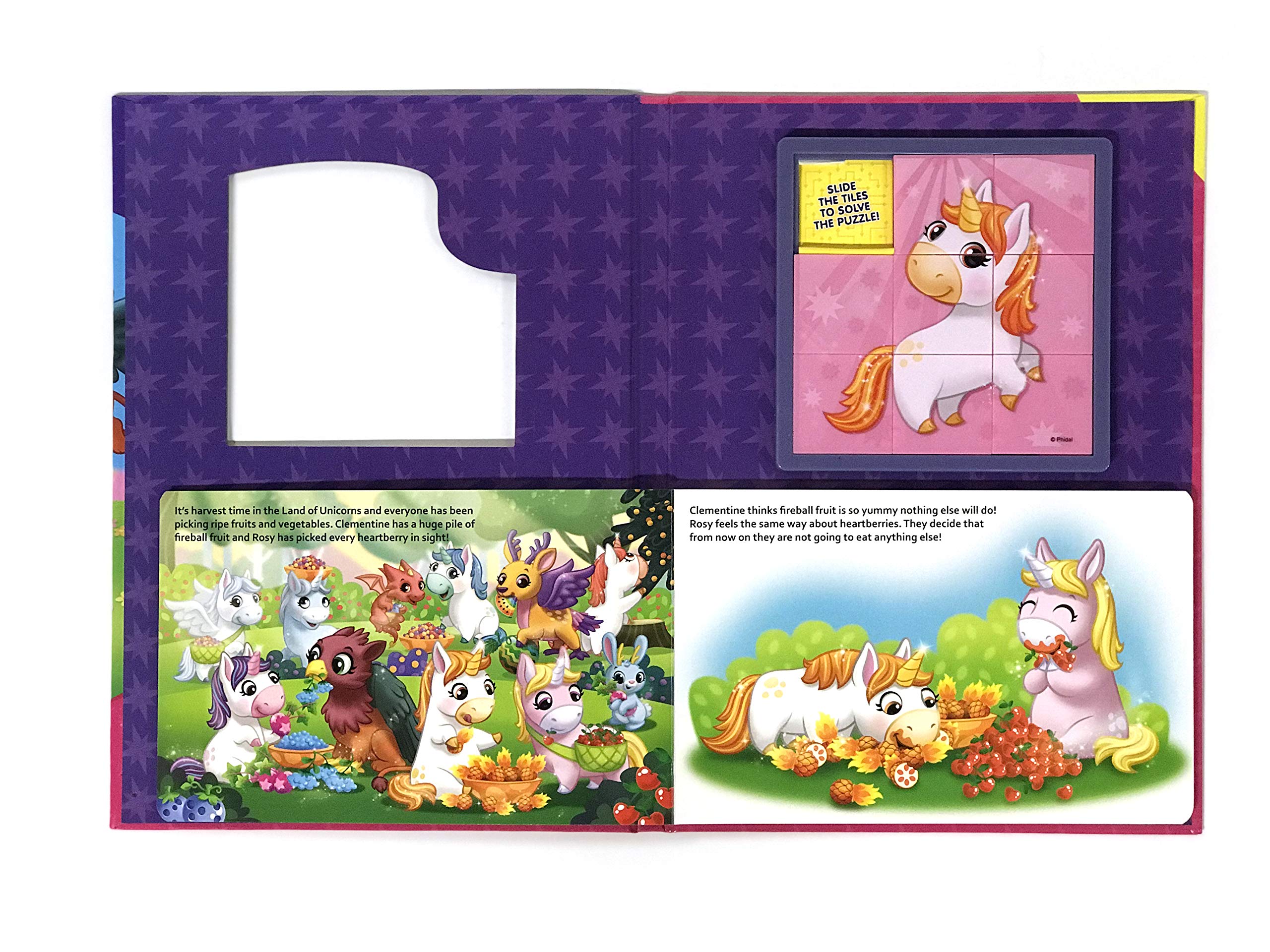 unicorns & friends sliding sliding tiles