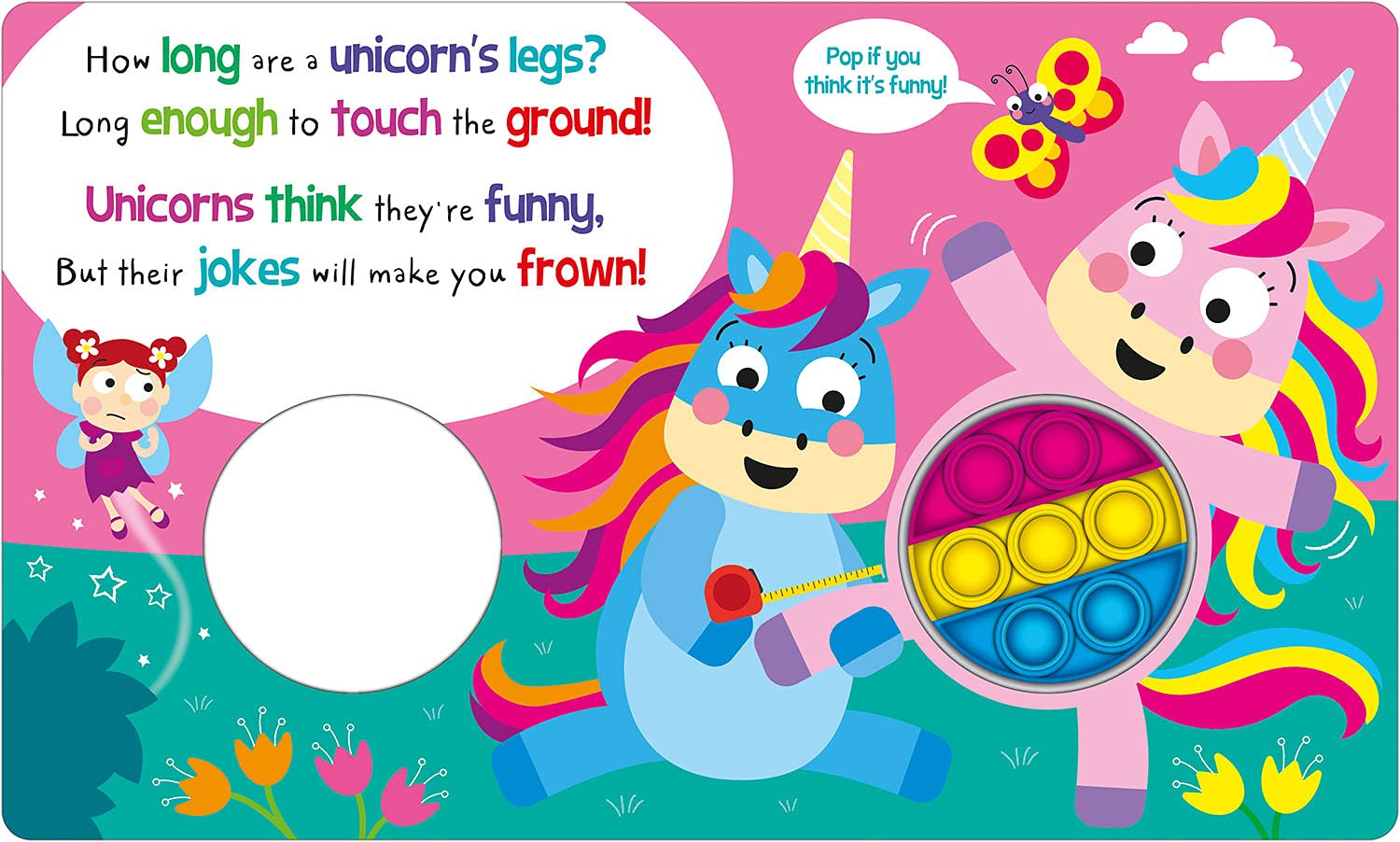 unicorny forever! (push pop bubble books)