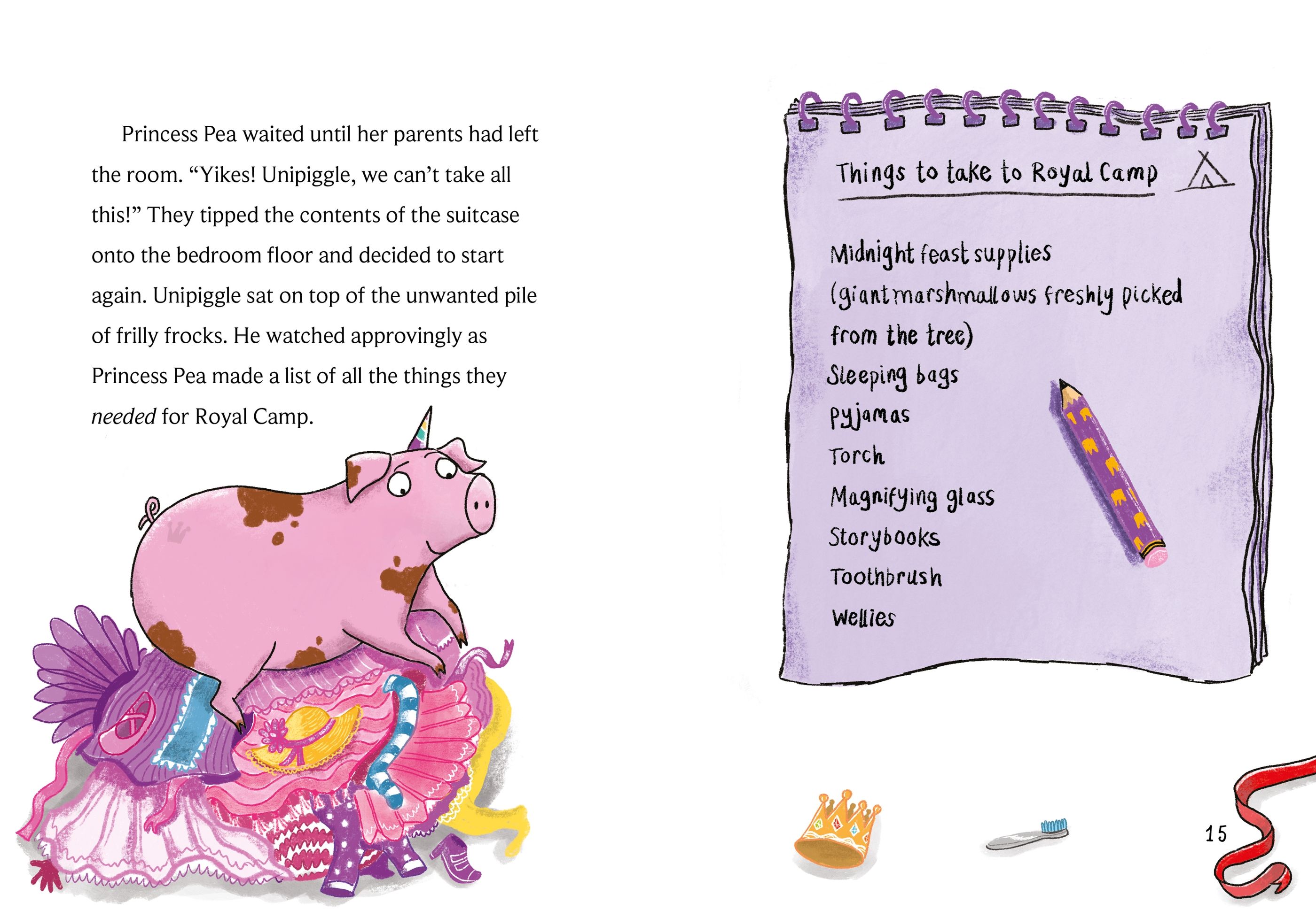 unipiggle the unicorn pig 5: camping chaos