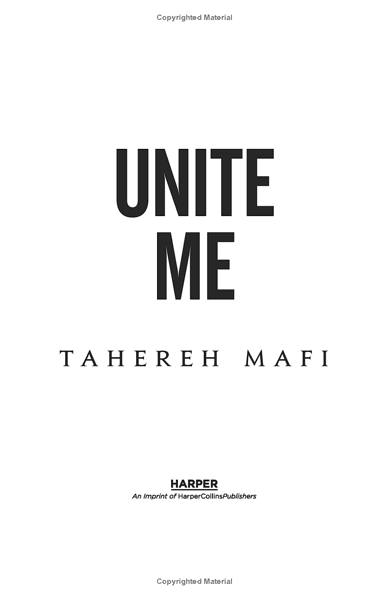 unite me (shatter me)