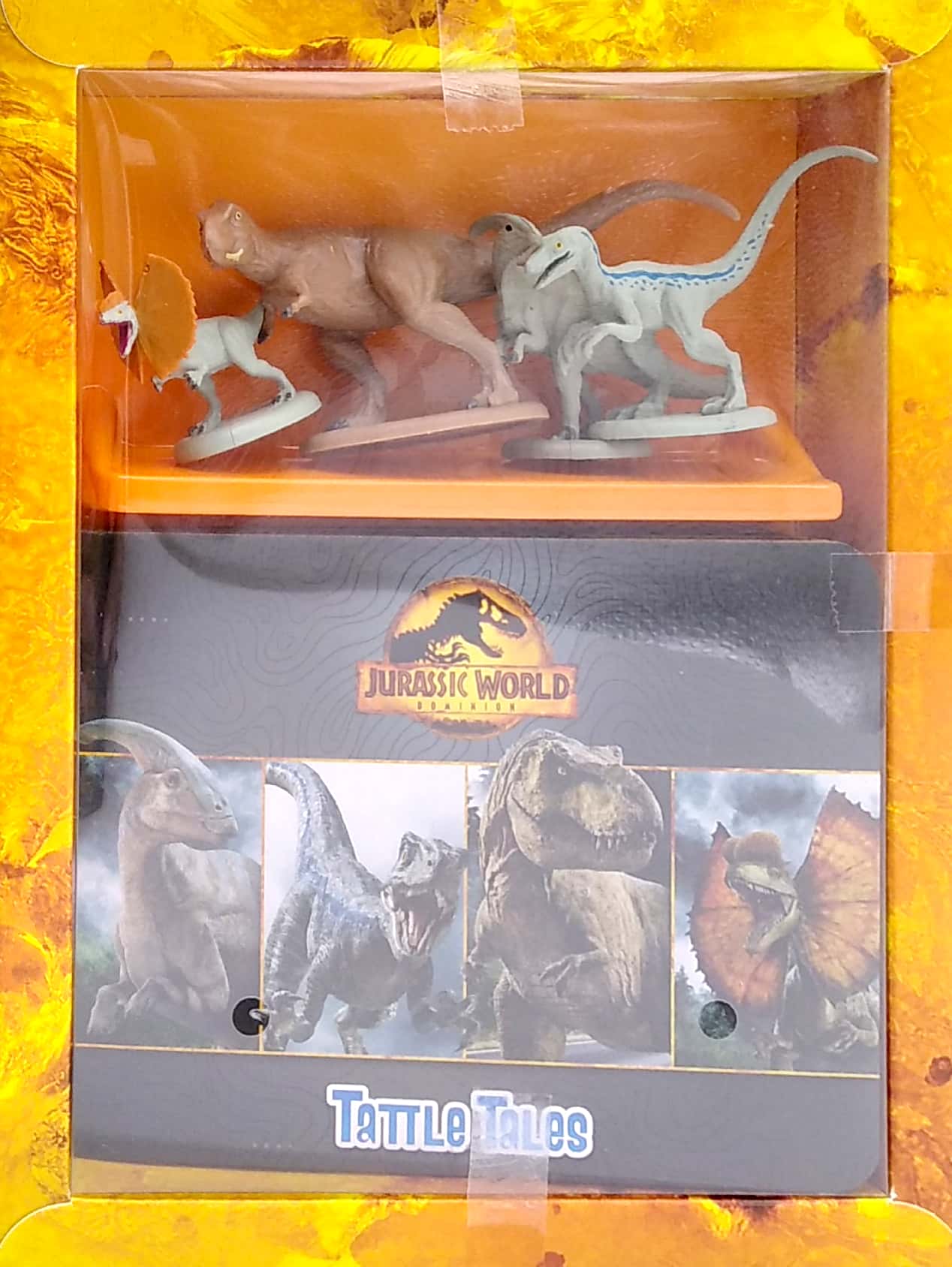 universal jurassic world tattle tales