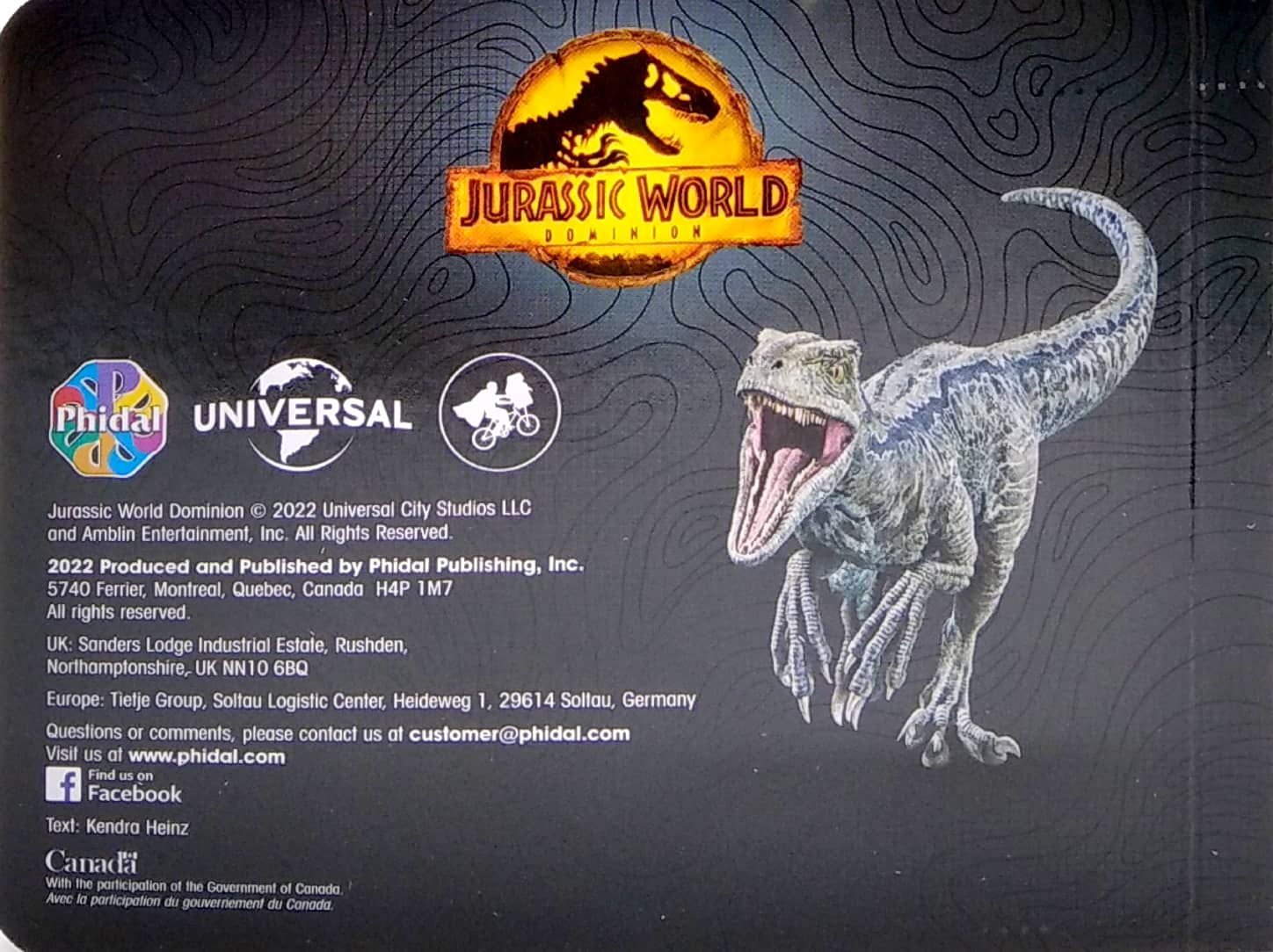 universal jurassic world tattle tales