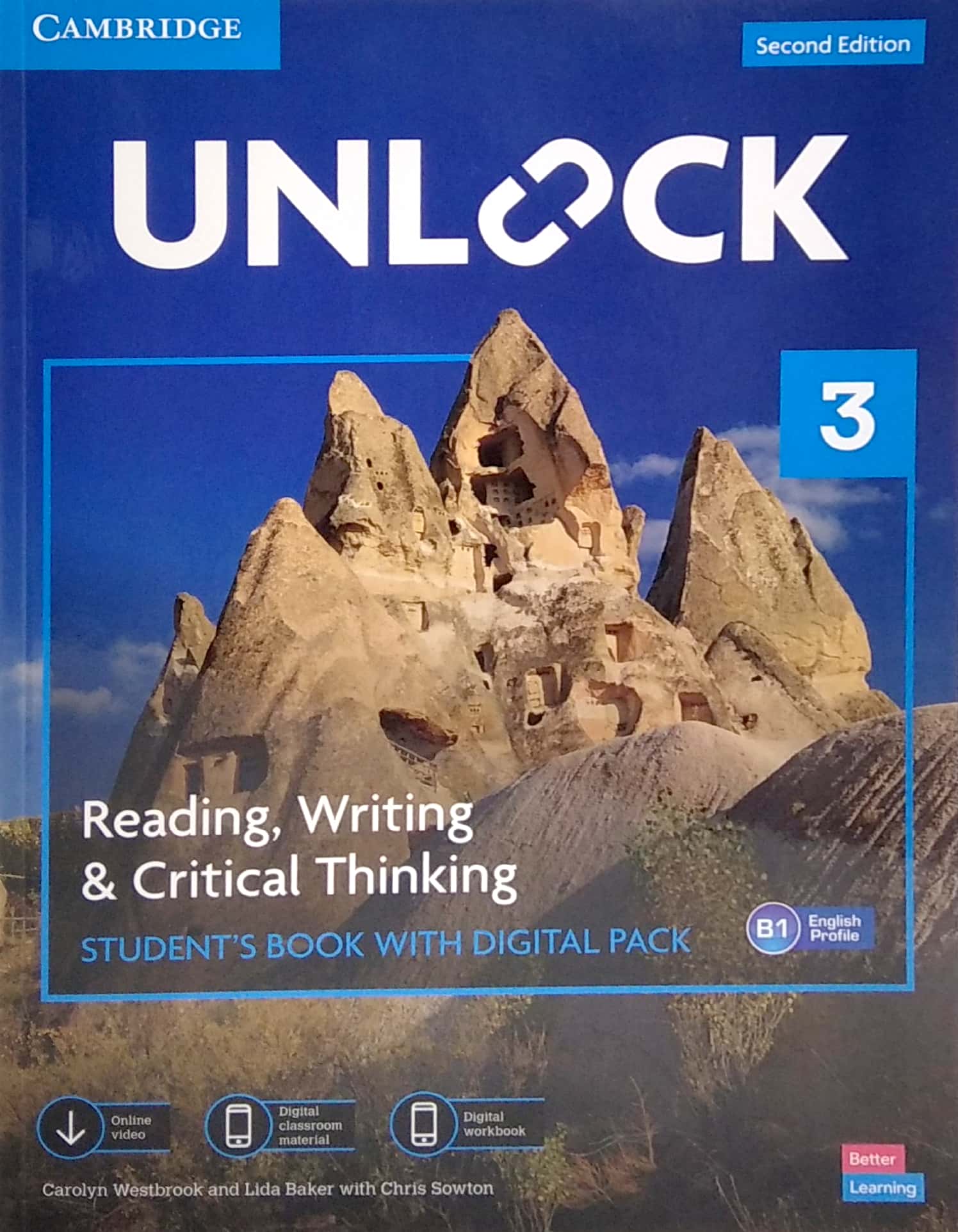 unlock level 3 reading, writing and critical thinking student's book with digital pack