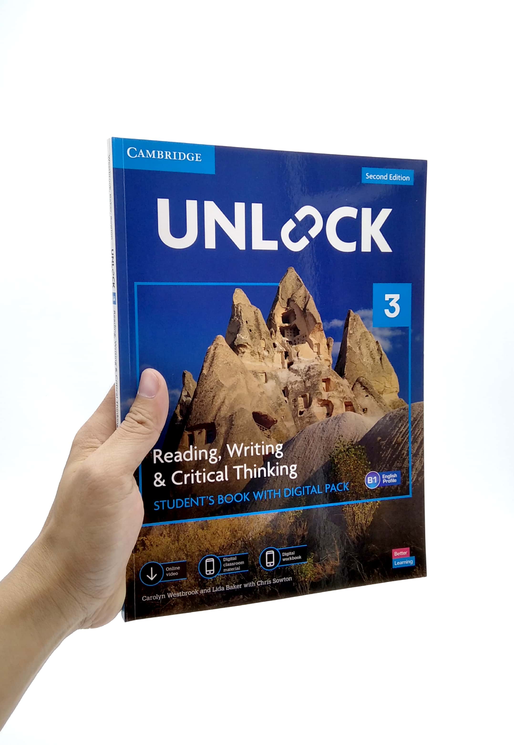 unlock level 3 reading, writing and critical thinking student's book with digital pack