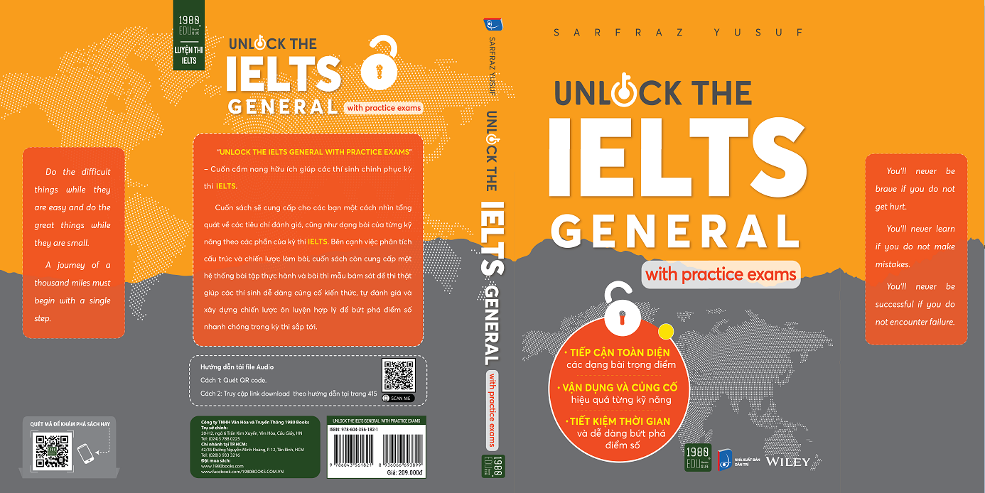 unlock the ielts general with practice exams