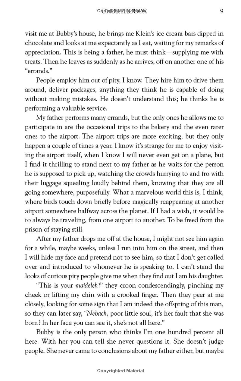 unorthodox: the scandalous rejection of my hasidic roots