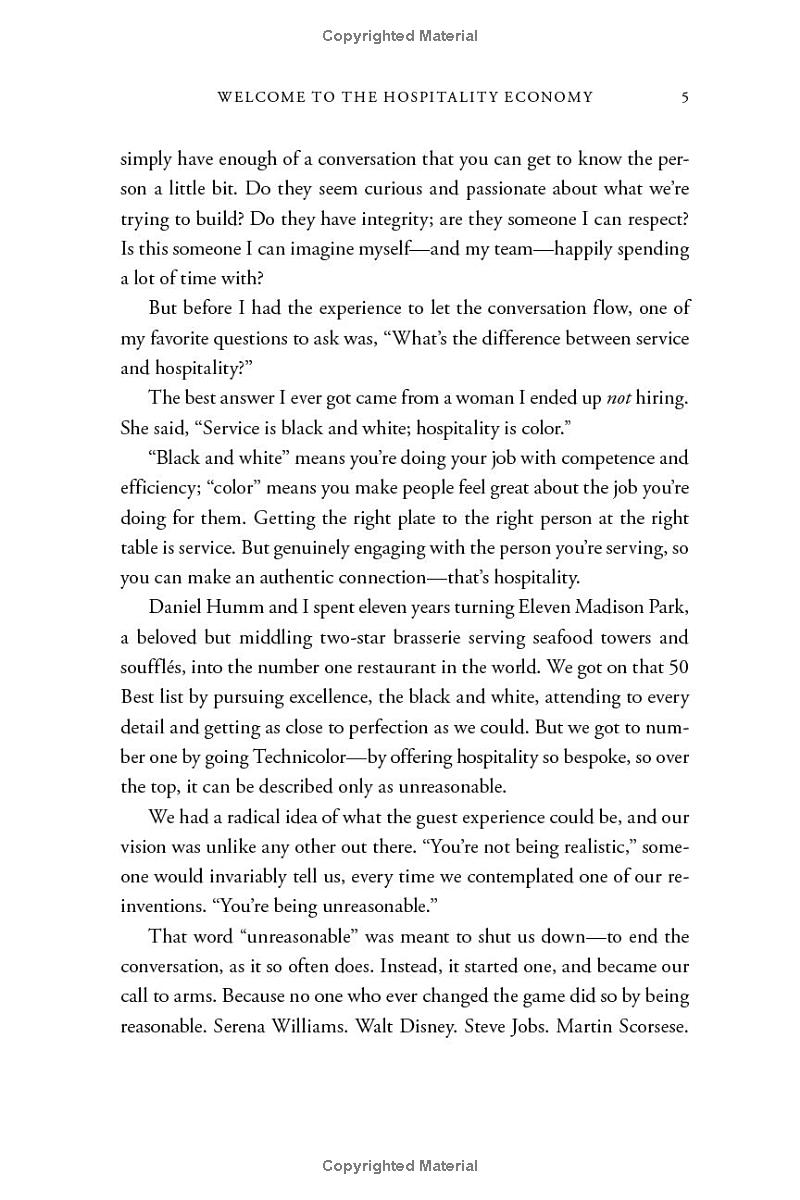 unreasonable hospitality