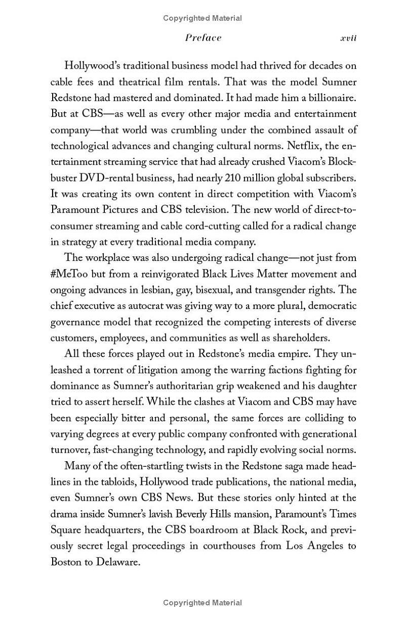 unscripted - the epic battle for a media empire and the redstone family legacy