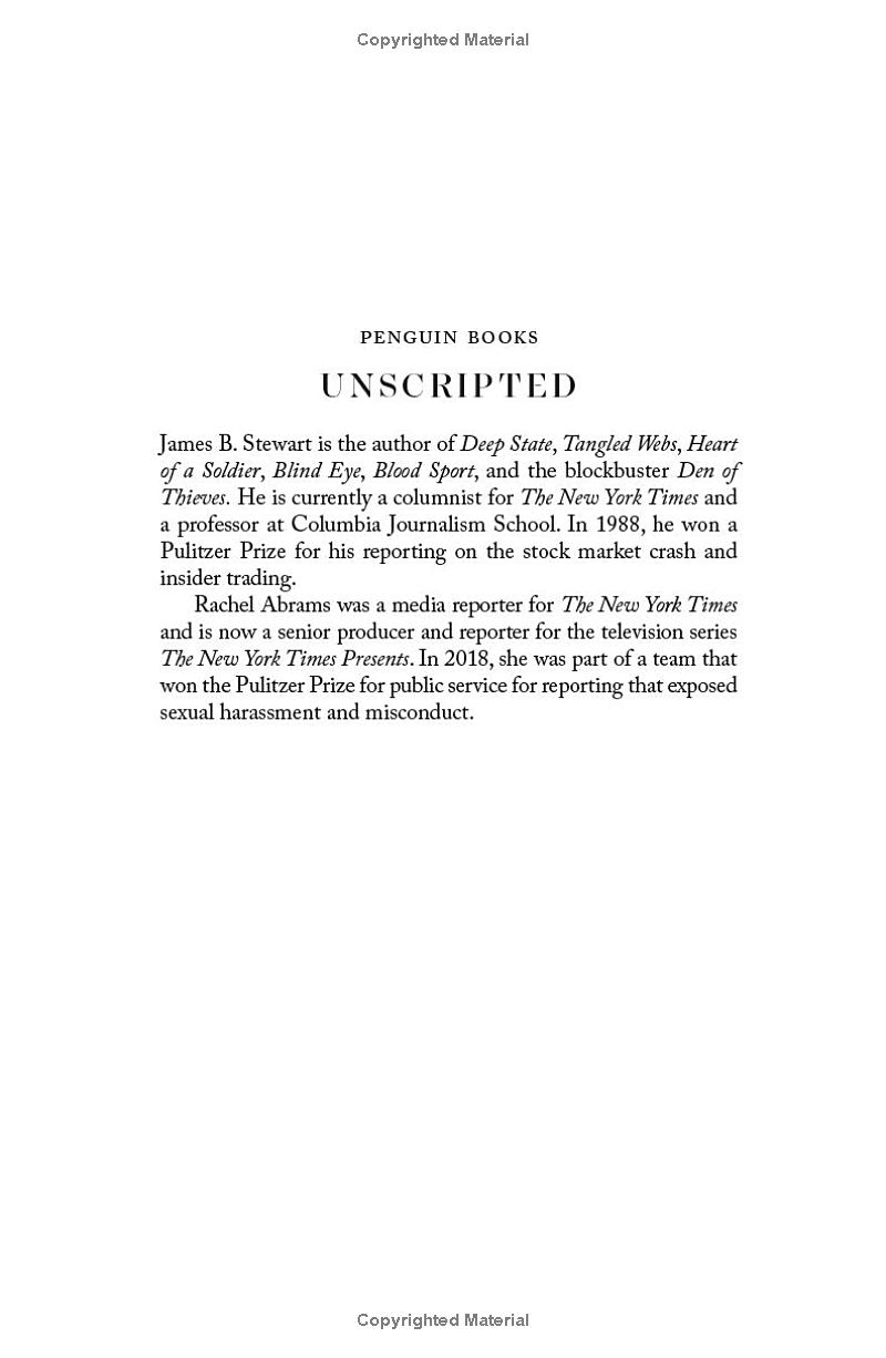 unscripted - the epic battle for a media empire and the redstone family legacy