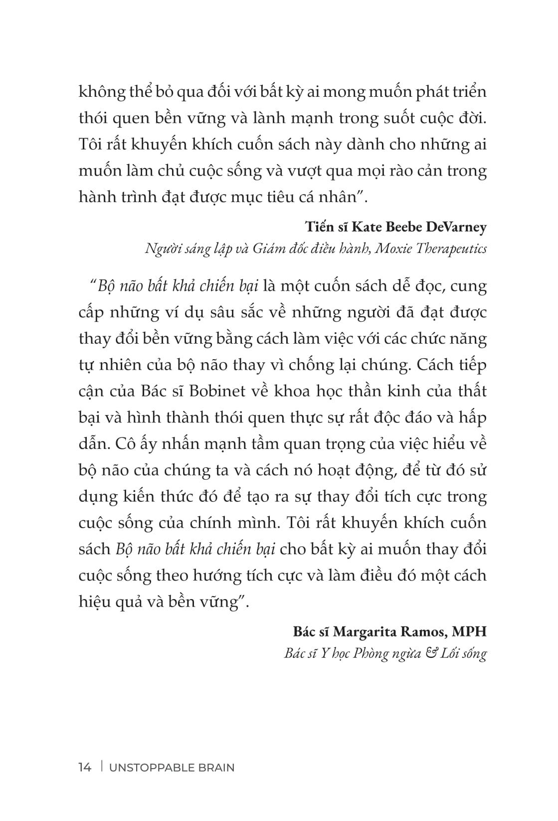 Unstoppable Brain - Bo Nao Bat Kha Chien Bai