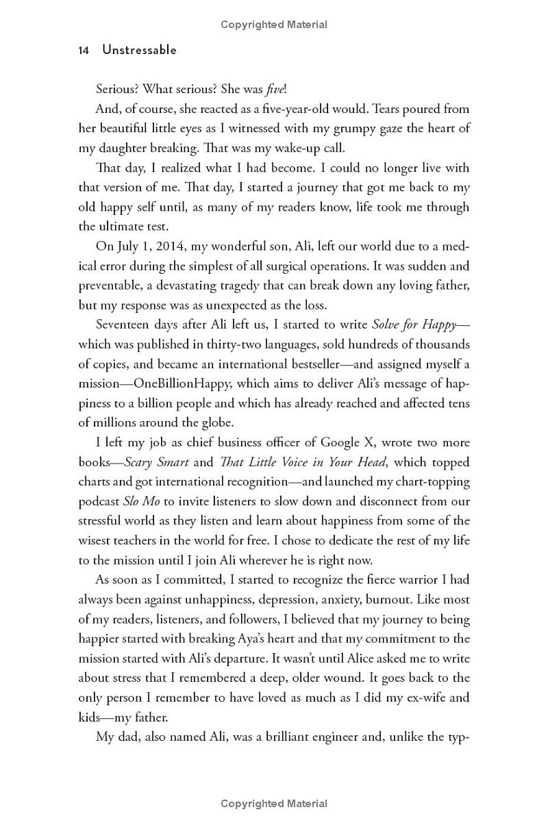 unstressable - a practical guide to stress-free living