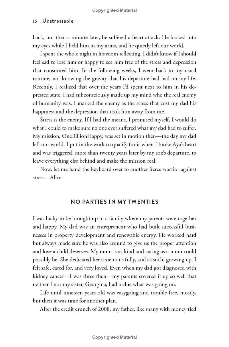 unstressable - a practical guide to stress-free living