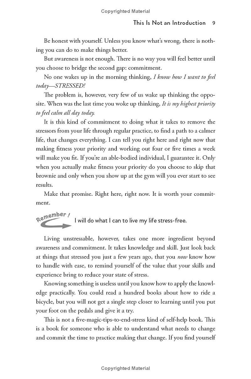 unstressable - a practical guide to stress-free living