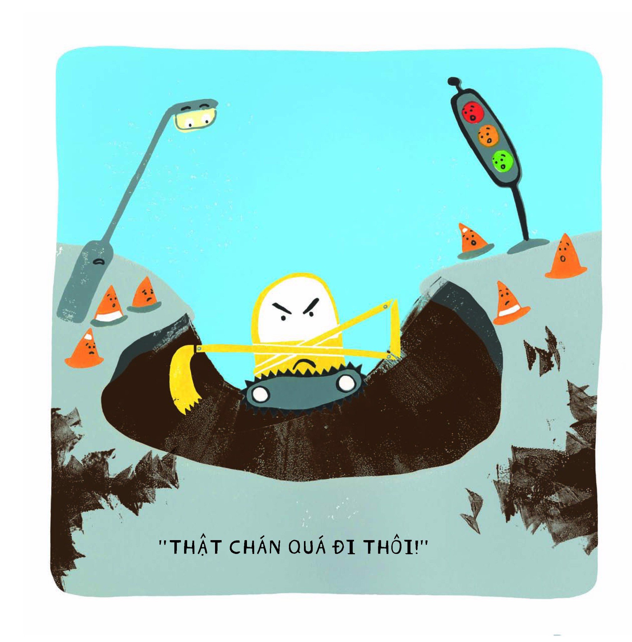 ước mơ của máy xúc