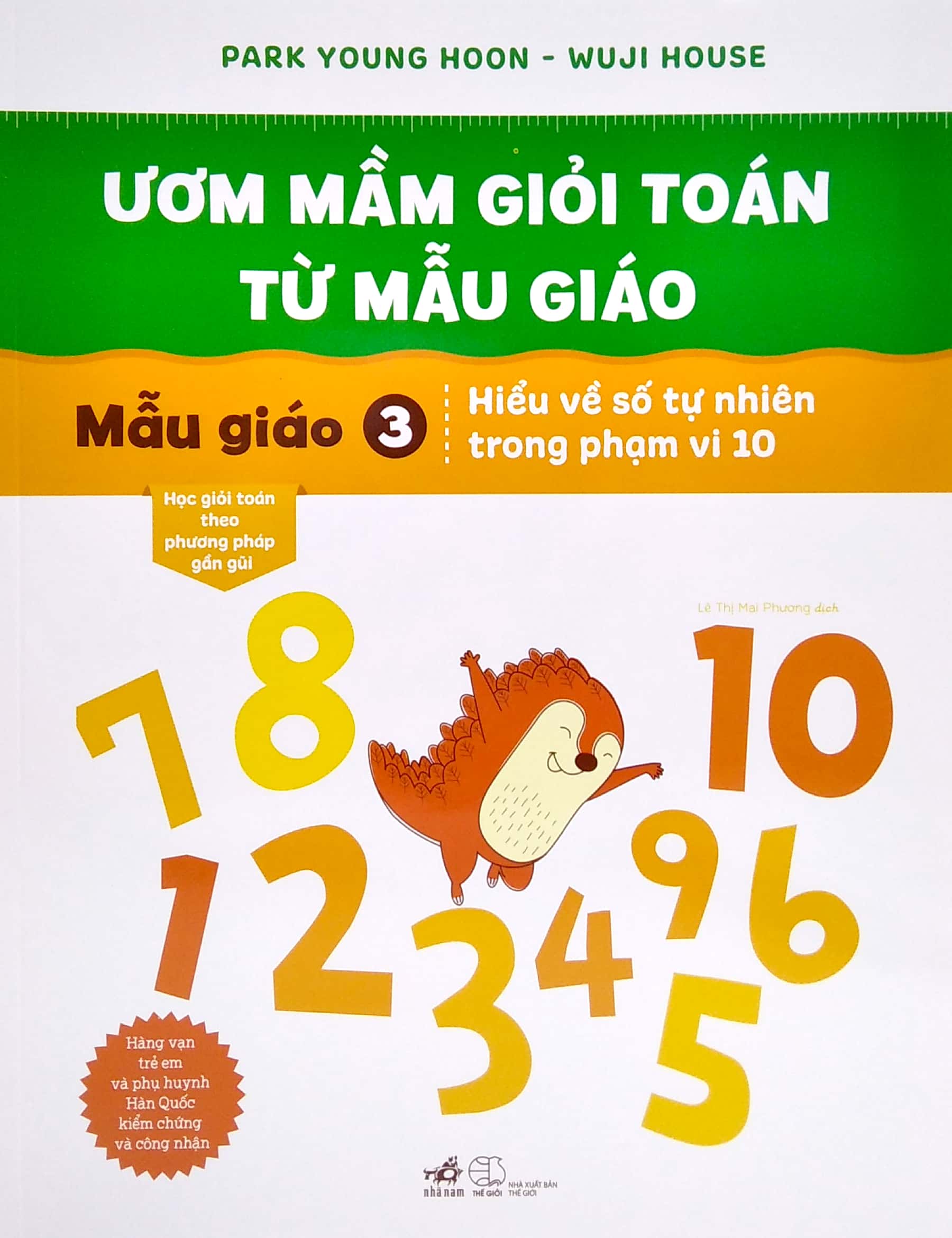 ươm mầm giỏi toán từ mẫu giáo - mẫu giáo 3 - làm quen với số tự nhiên trong phạm vi 10