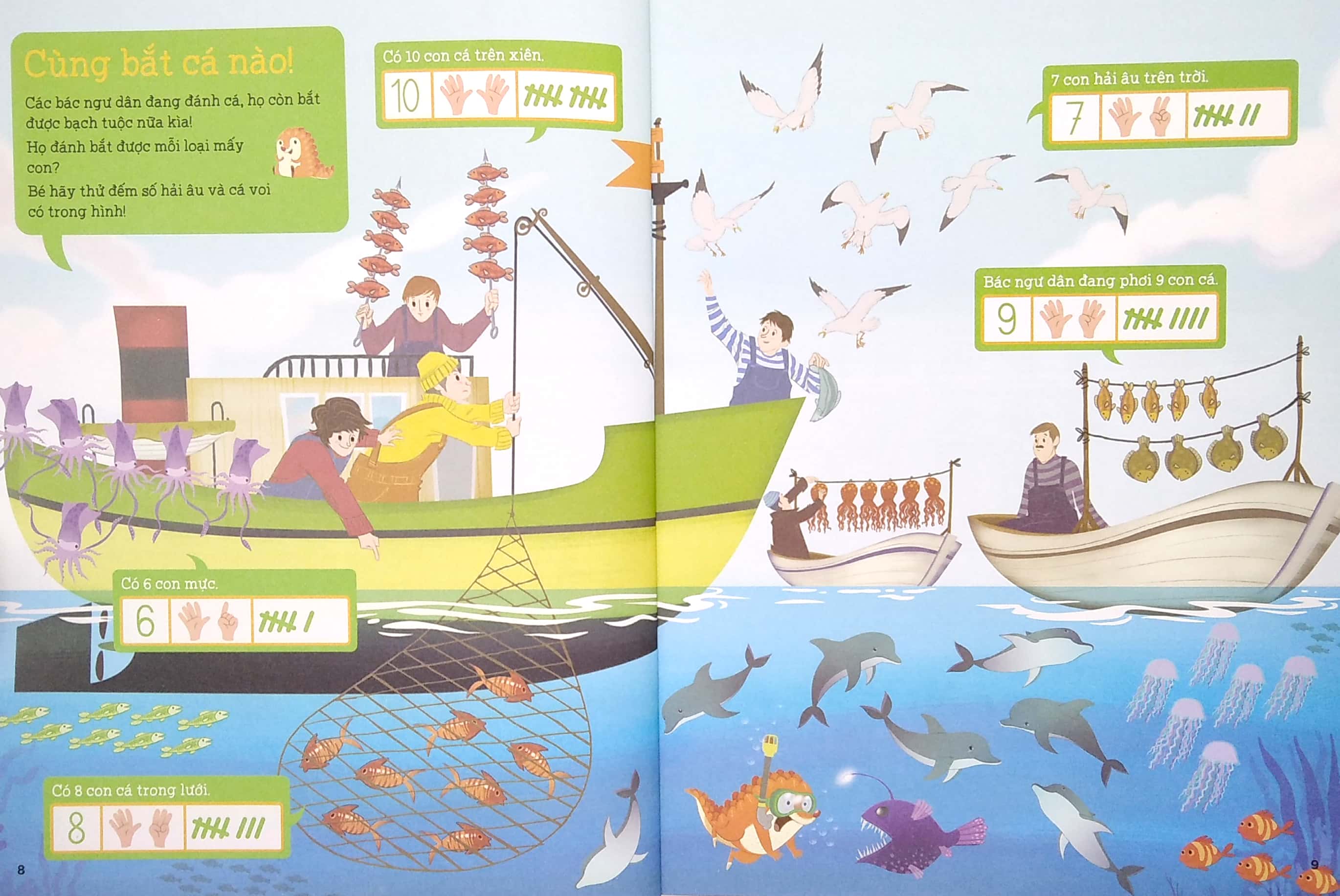 ươm mầm giỏi toán từ mẫu giáo - mẫu giáo 3 - làm quen với số tự nhiên trong phạm vi 10