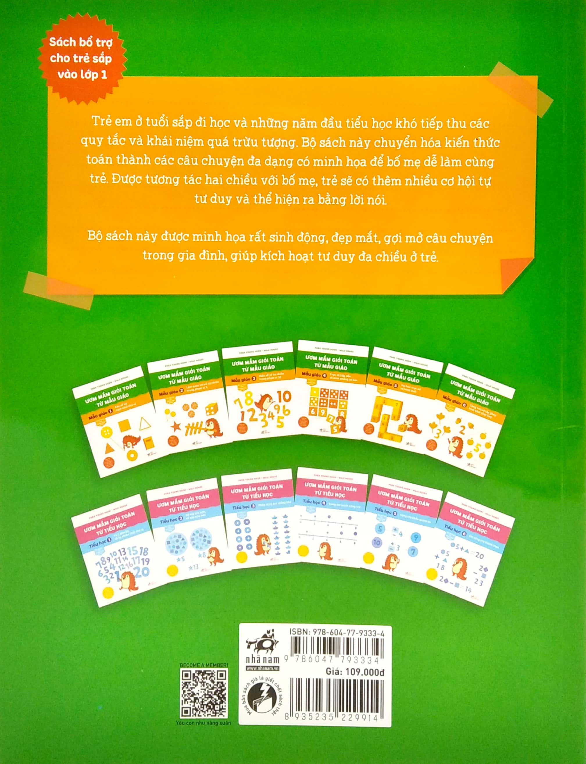 ươm mầm giỏi toán từ mẫu giáo - mẫu giáo 3 - làm quen với số tự nhiên trong phạm vi 10