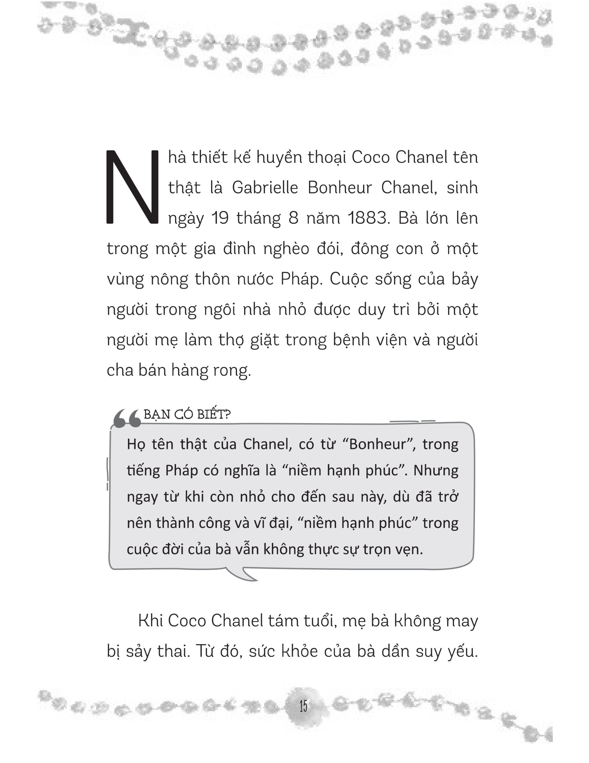 Ươm Mầm Tỷ Phú Nhí - Coco Chanel - Người Phụ Nữ Làm Xoay Chuyển Ngành Thời Trang Thế Giới (Tái Bản 2025)