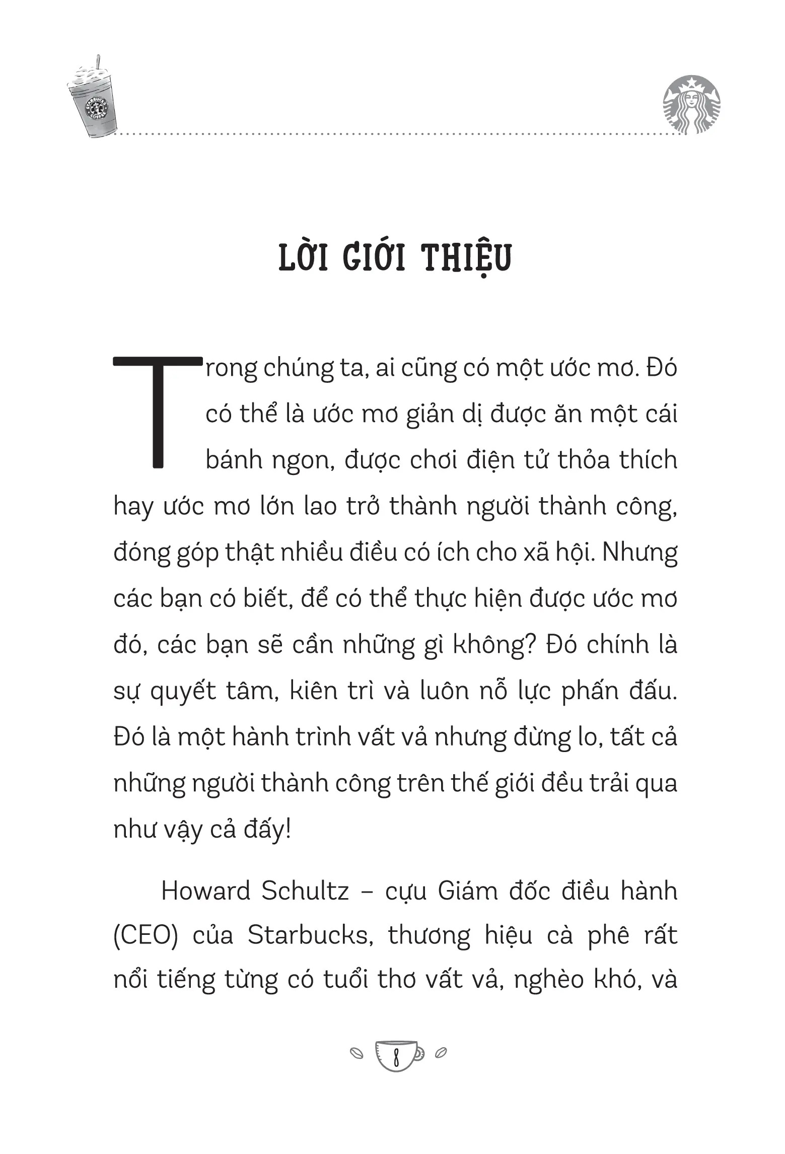 Ươm Mầm Tỷ Phú Nhí - Howard Schultz - Tỷ Phú Cà Phê Starbucks (Tái Bản 2025)