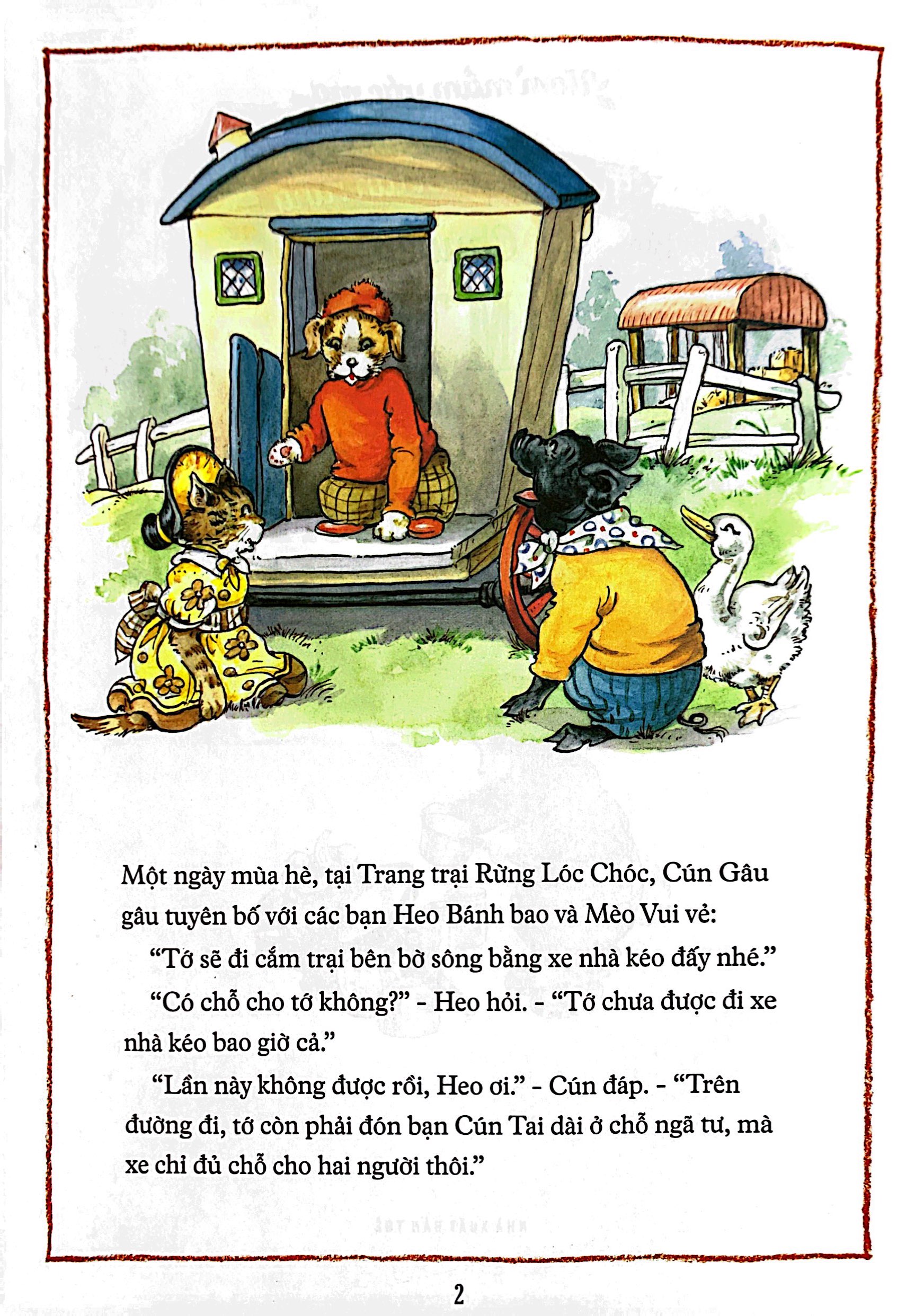 ươm mầm ước mơ - tình bạn dưới tán rừng - chuyến cắm trại của cún gâu gâu