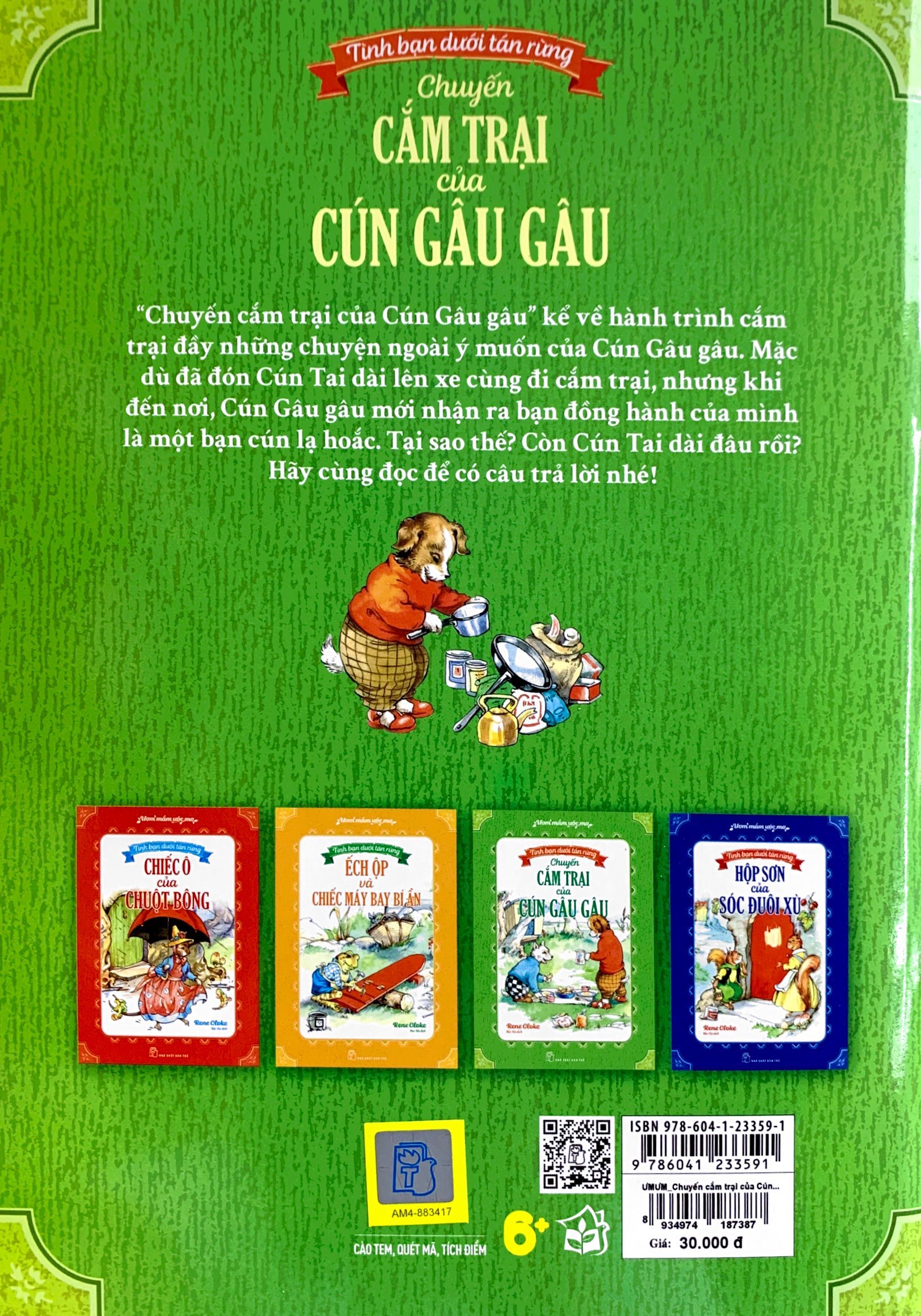 ươm mầm ước mơ - tình bạn dưới tán rừng - chuyến cắm trại của cún gâu gâu