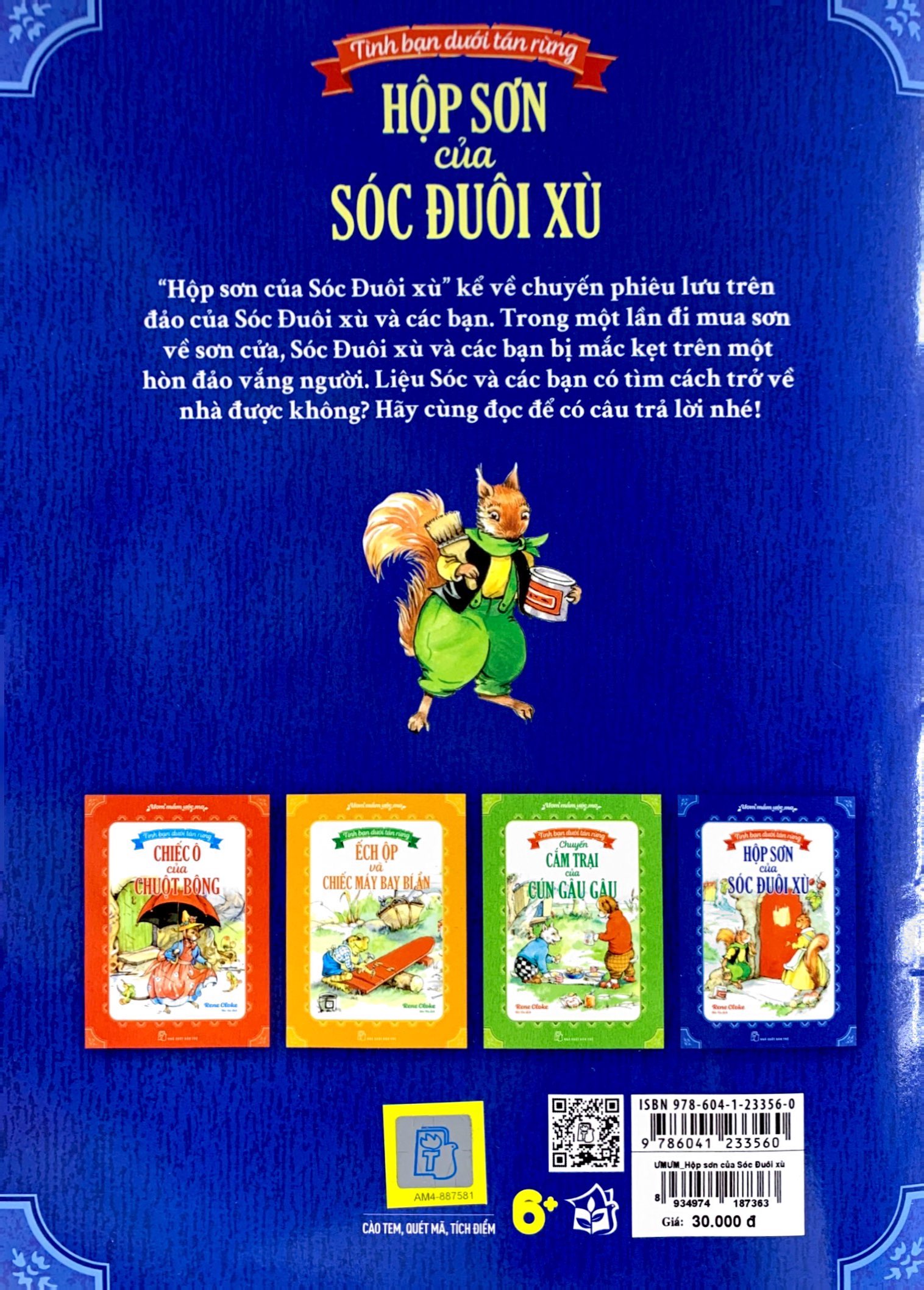 ươm mầm ước mơ - tình bạn dưới tán rừng - hộp sơn của sóc đuôi xù