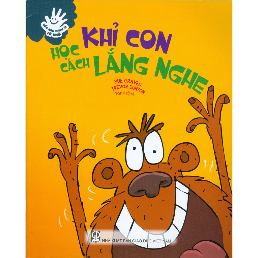 uốn nắn hành vi từ nhỏ - khỉ con học cách lắng nghe