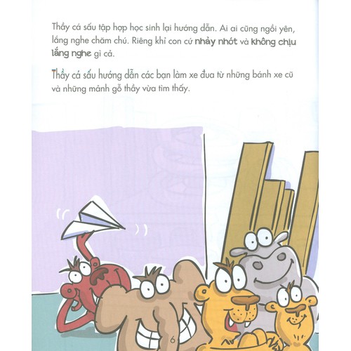 uốn nắn hành vi từ nhỏ - khỉ con học cách lắng nghe