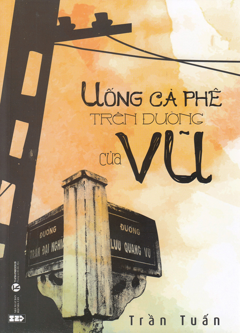 uống cafe trên đường của vũ