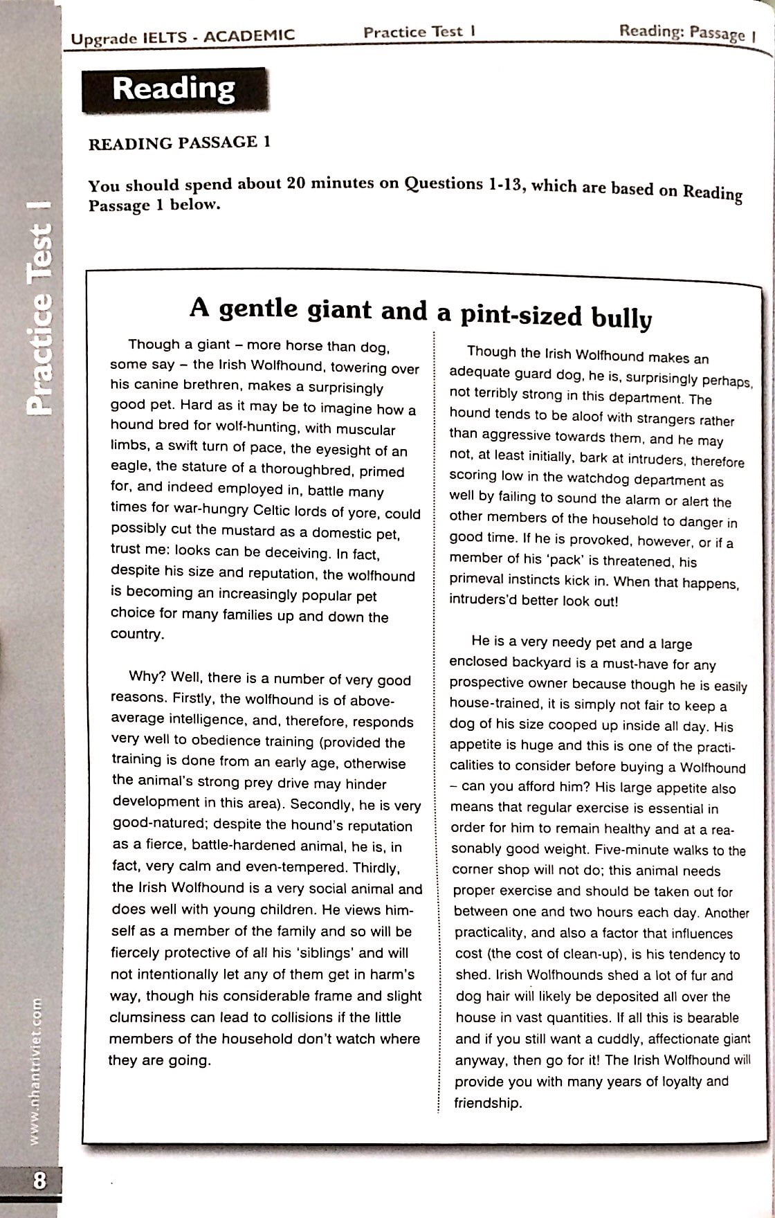 upgrade ielts: 6 practice tests (kèm cd)