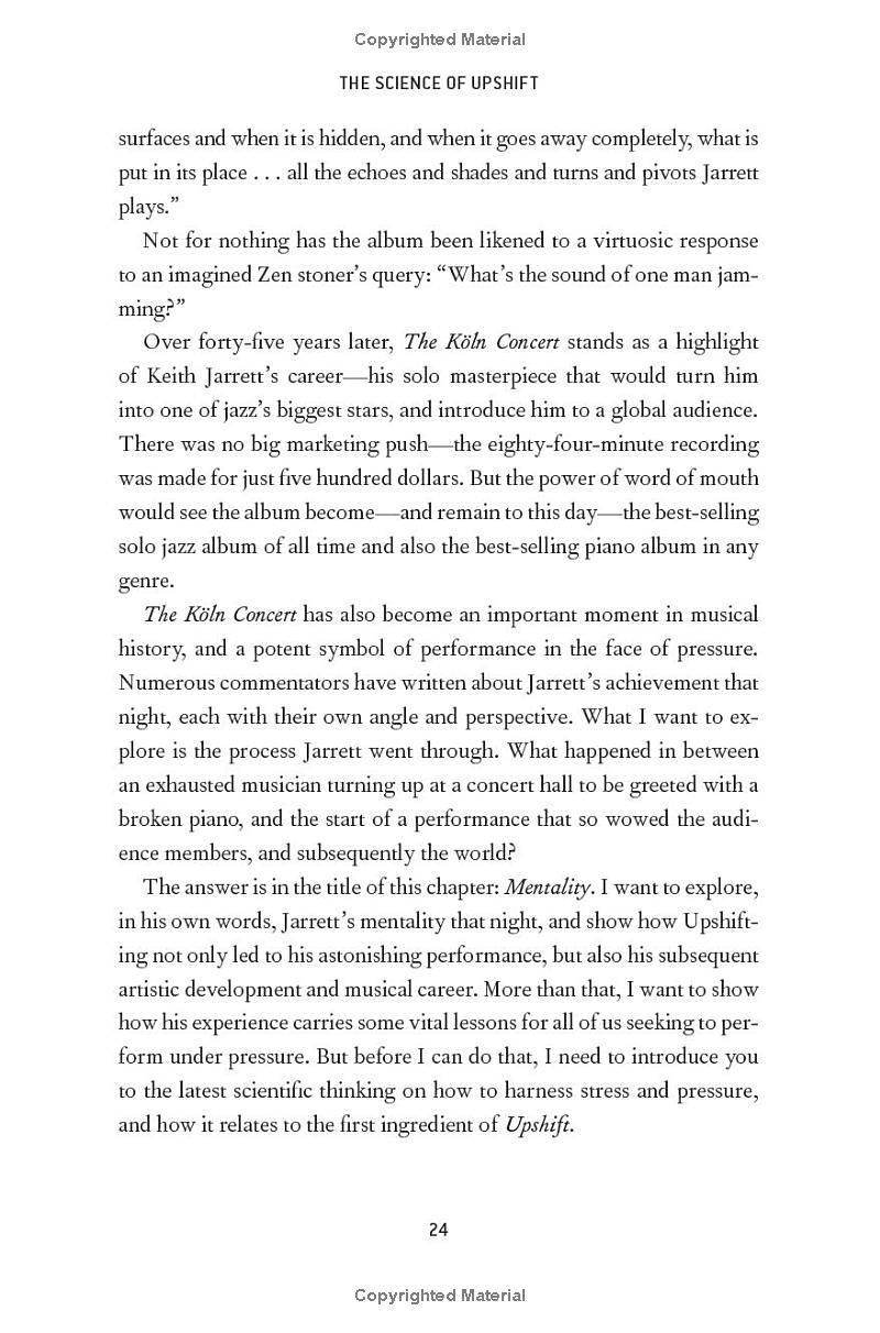 upshift: turning pressure into performance and crisis into creativity