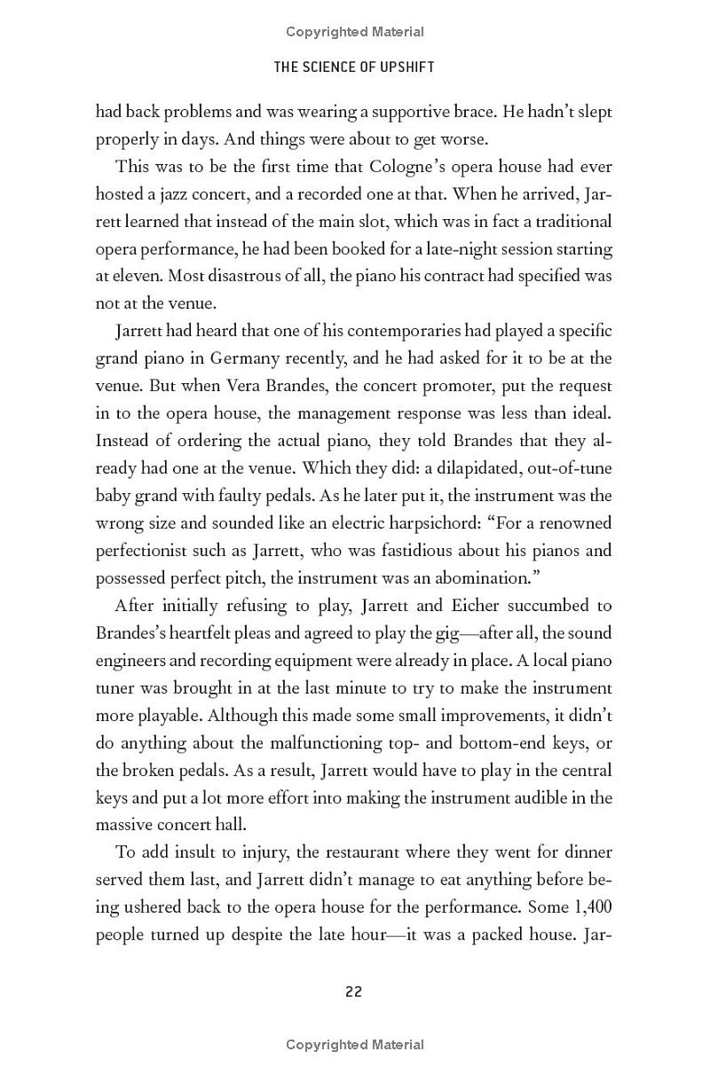 upshift: turning pressure into performance and crisis into creativity