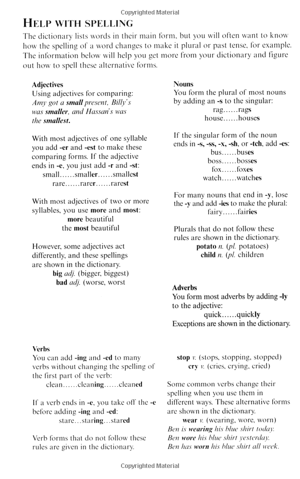 us kingfisher illustrated pocket dictionary