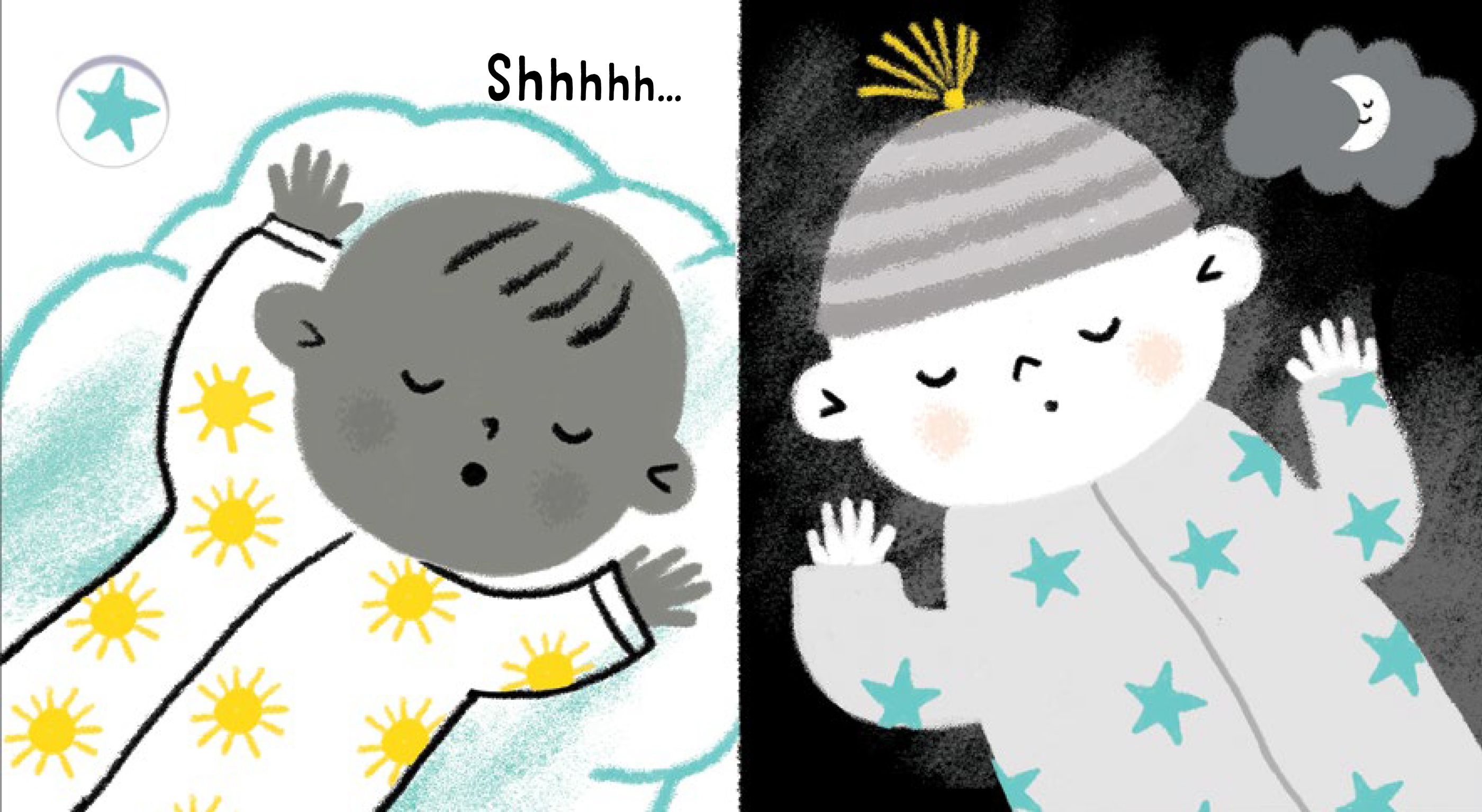usborne baby's black and white books: hello!