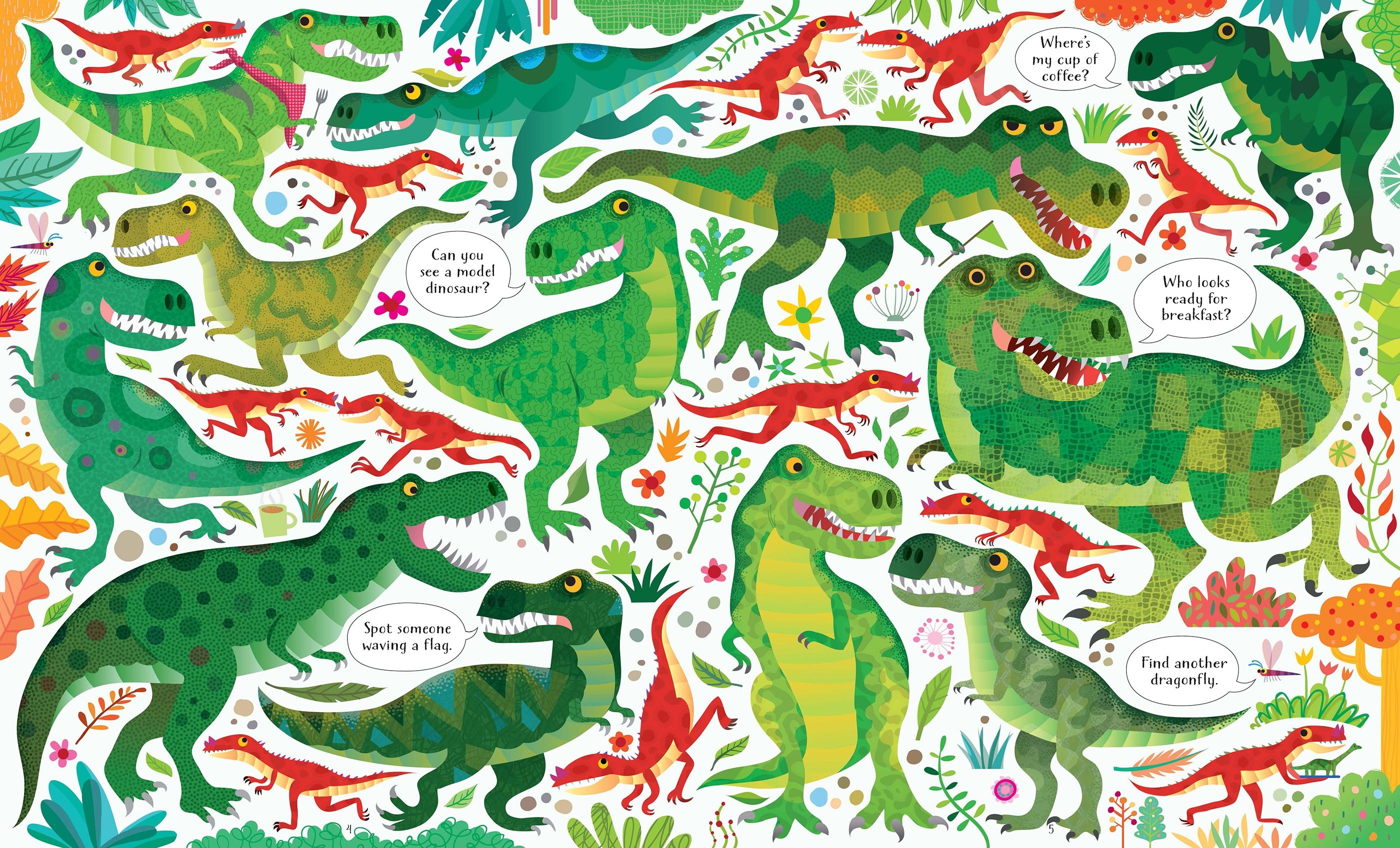 usborne book and jigsaw dinosaurs