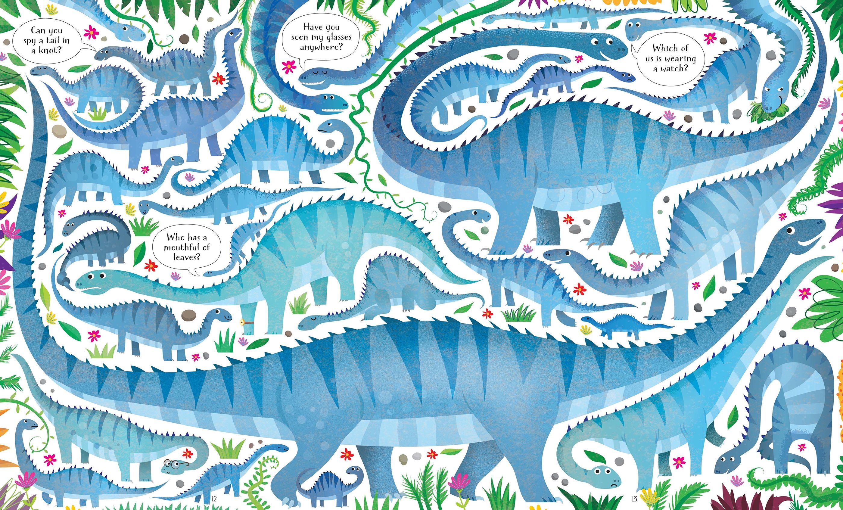 usborne book and jigsaw dinosaurs