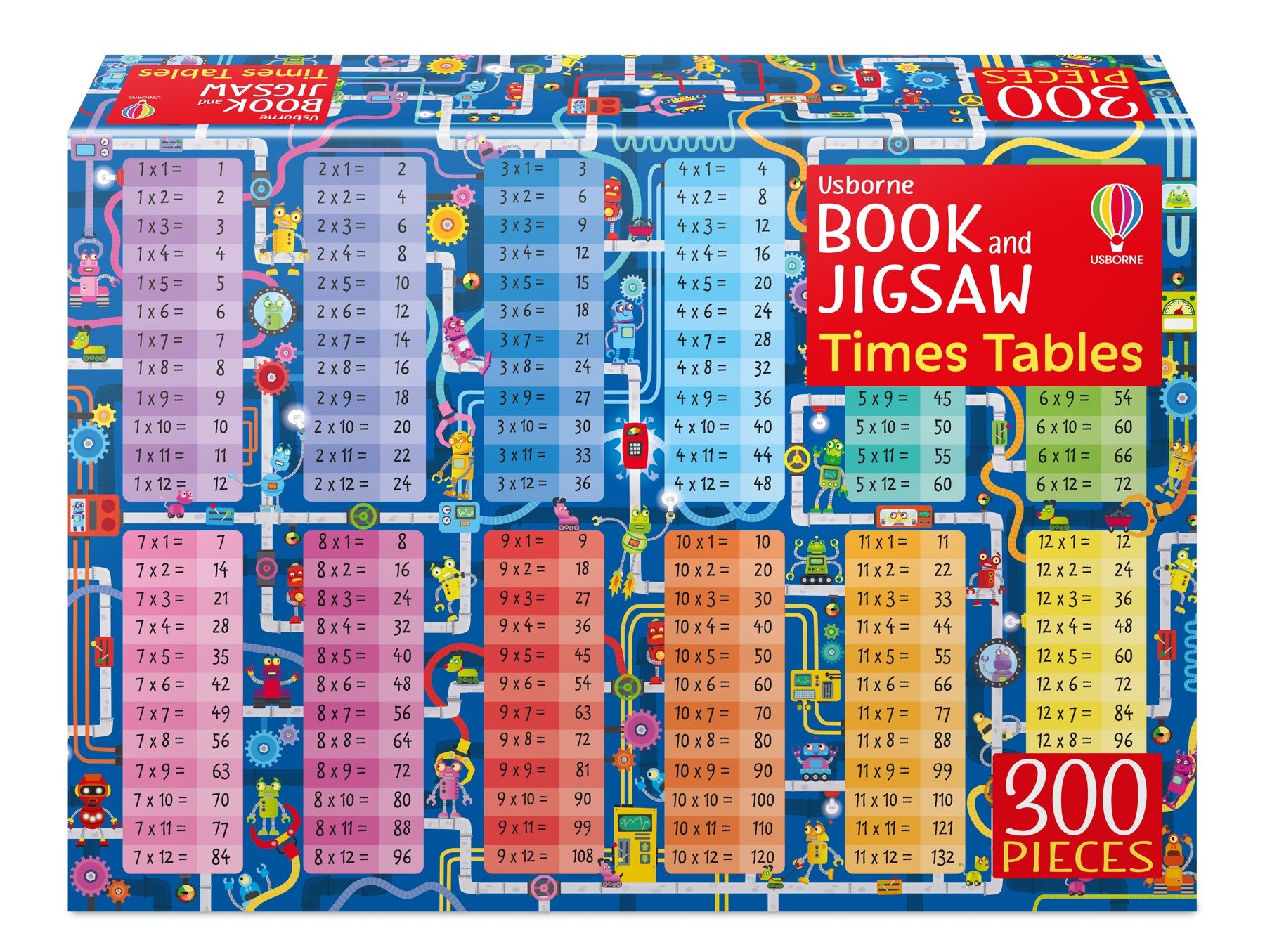 usborne book and jigsaw times tables