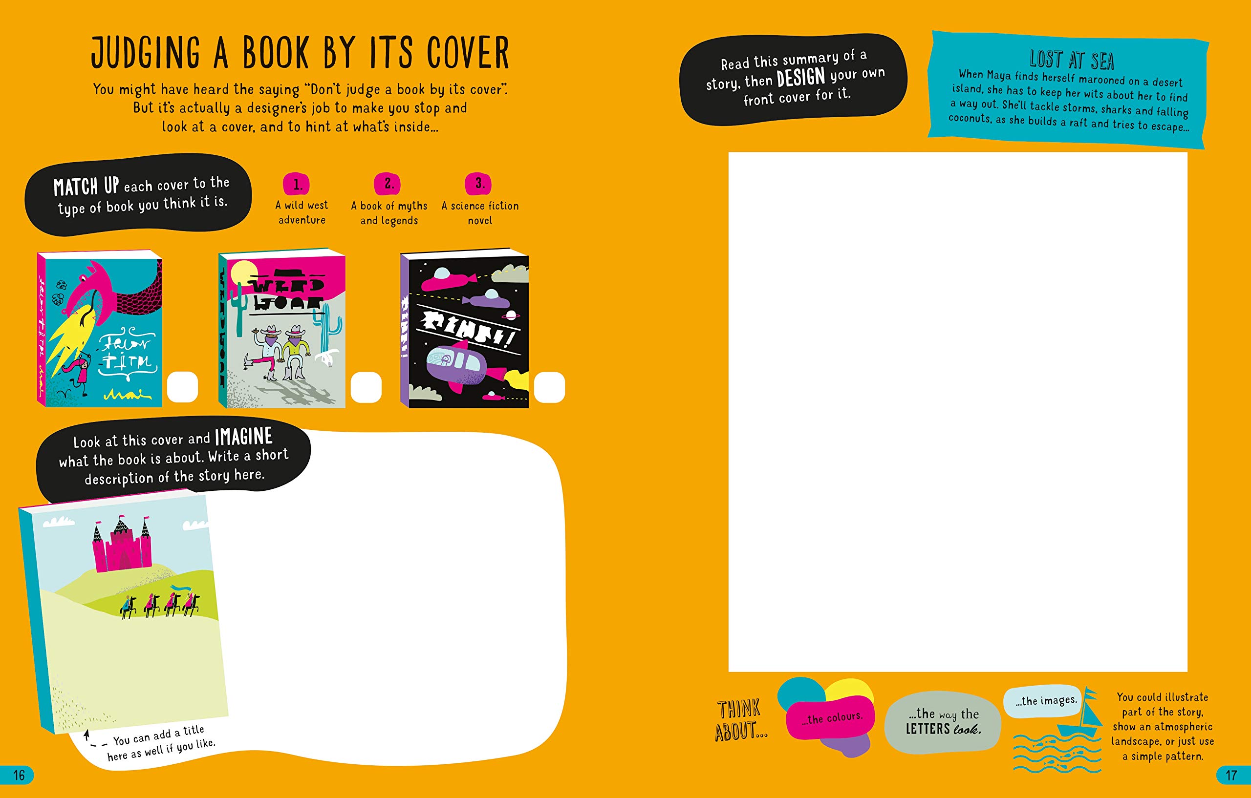 usborne design activity book