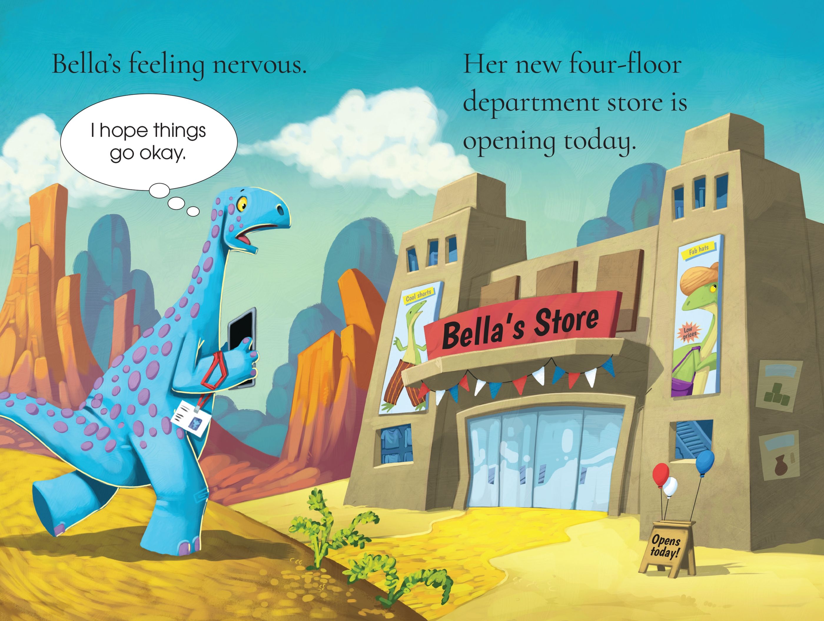 usborne dinosaur tales first reading level 3: the dinosaur who ran the store
