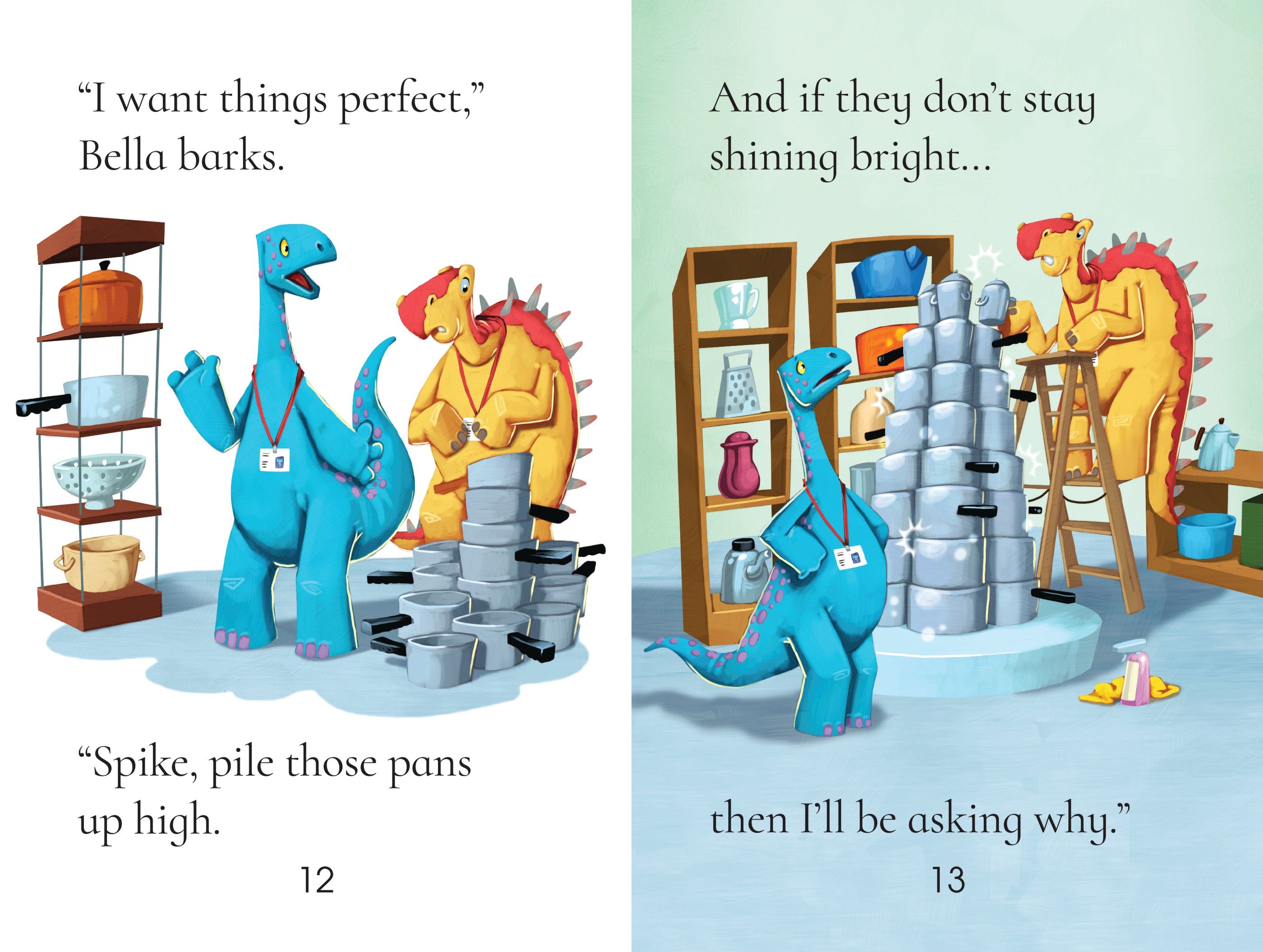 usborne dinosaur tales first reading level 3: the dinosaur who ran the store