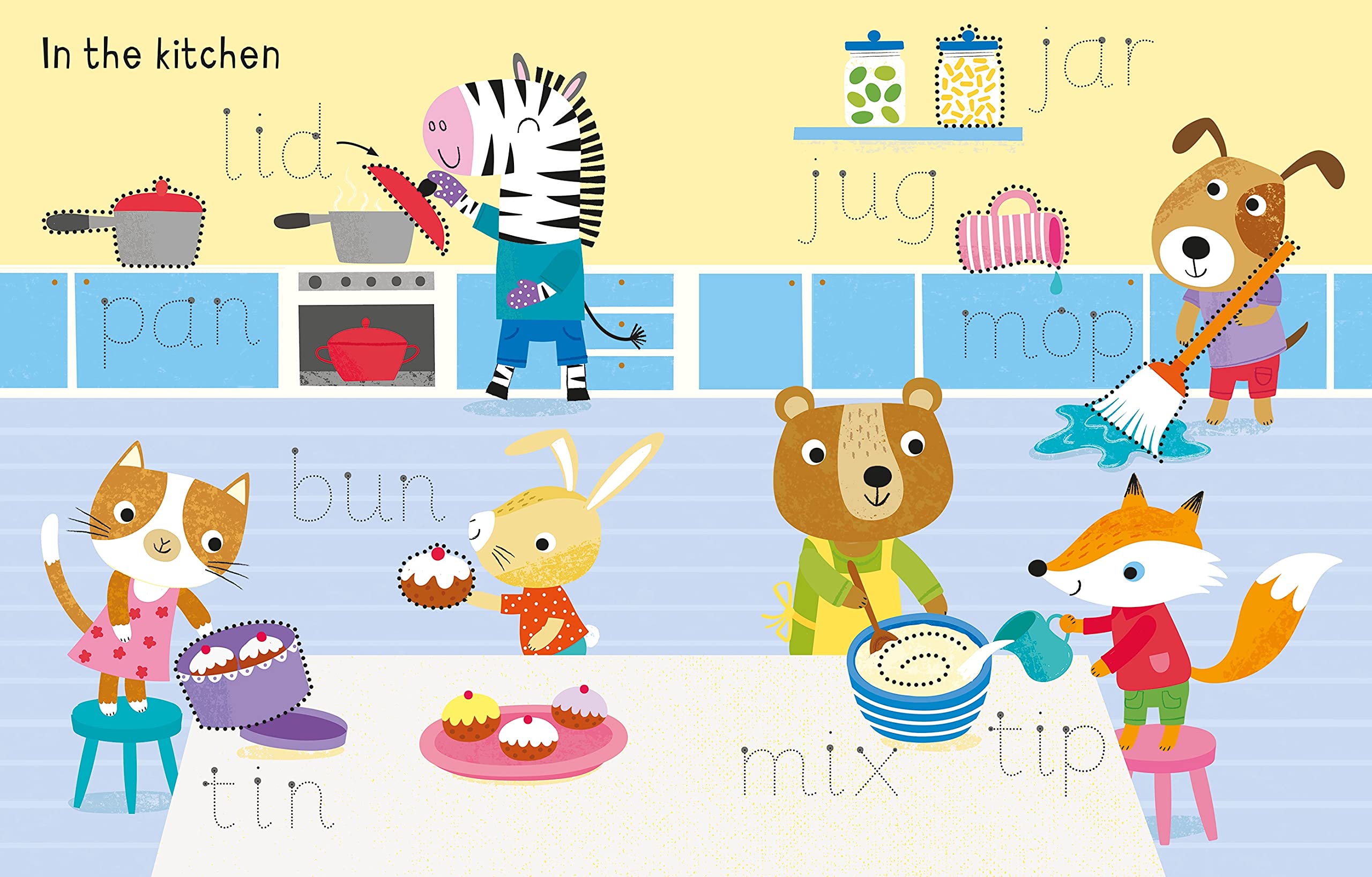 usborne early years wipe-clean: first words