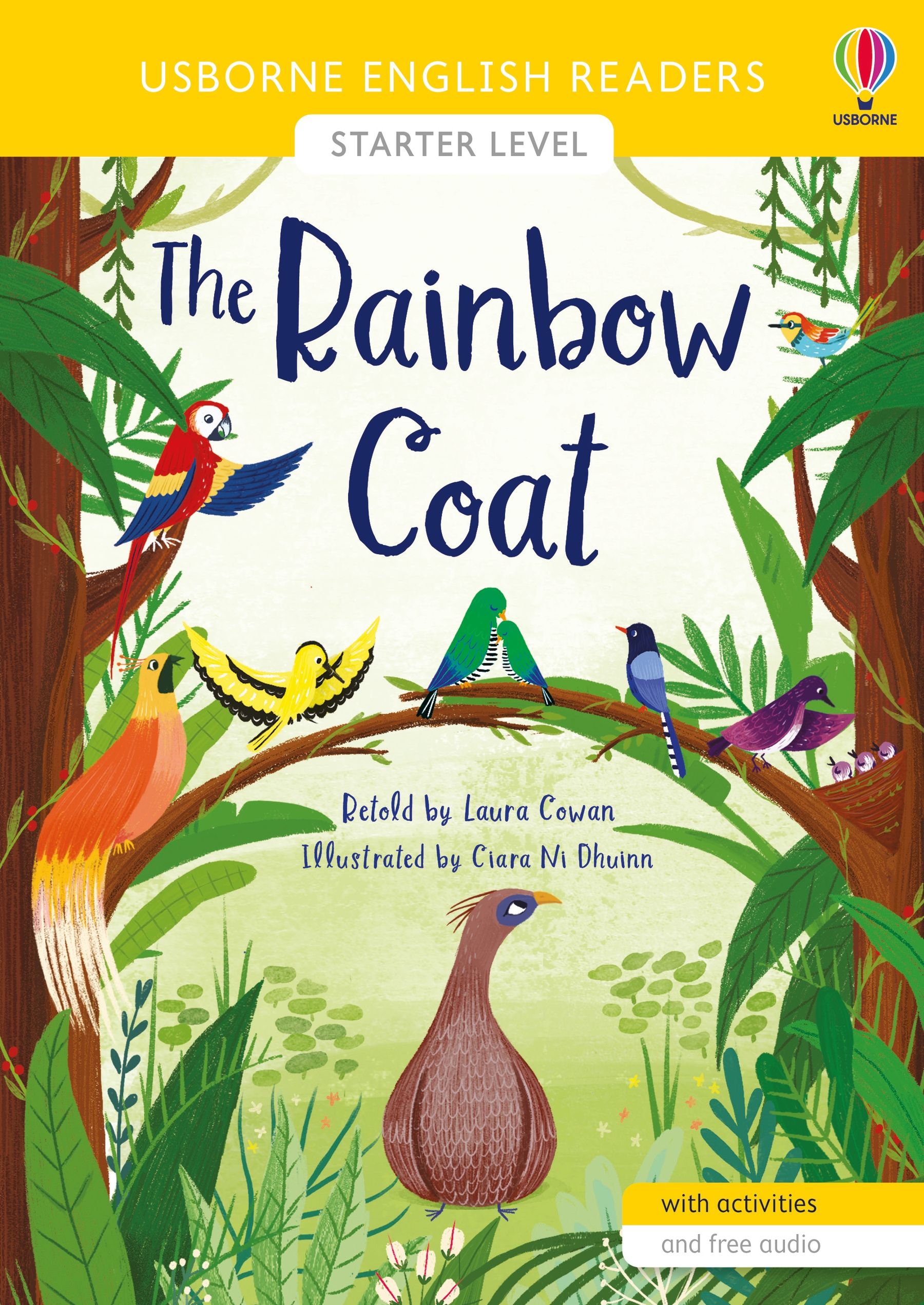 usborne english readers starter level: the rainbow coat