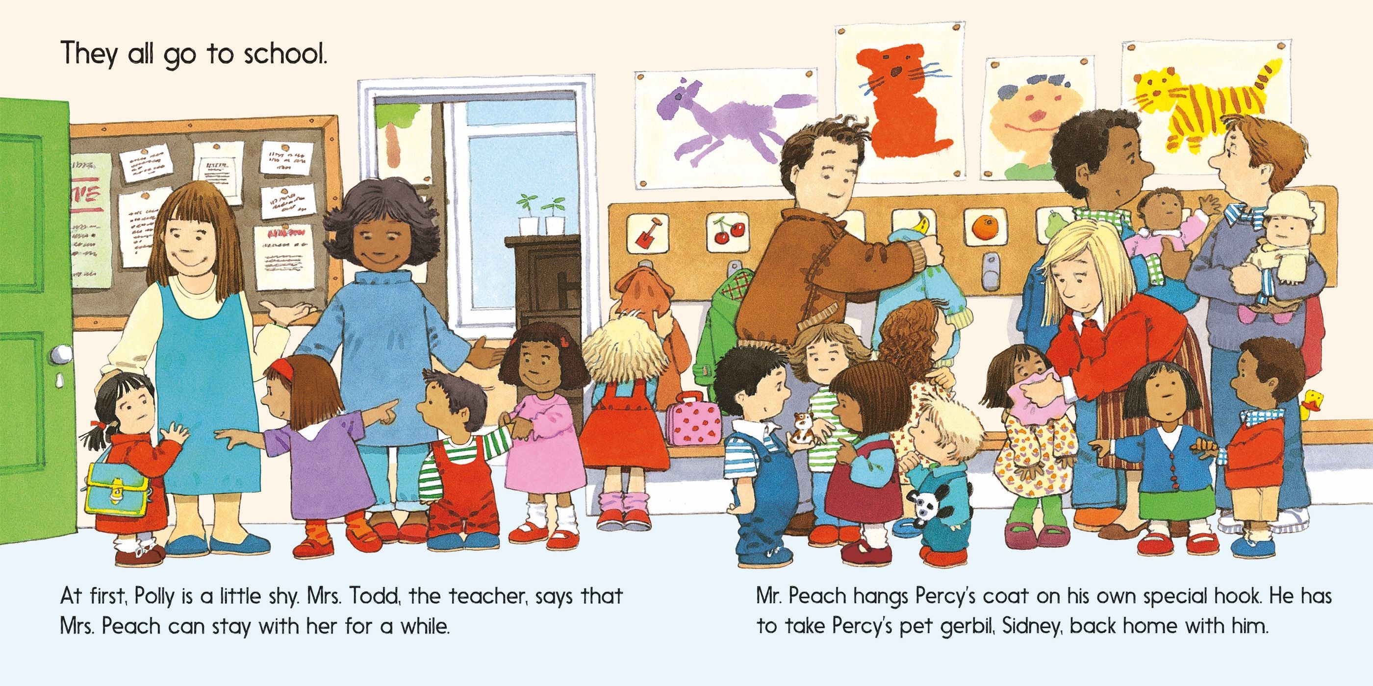 usborne first experiences: going to school