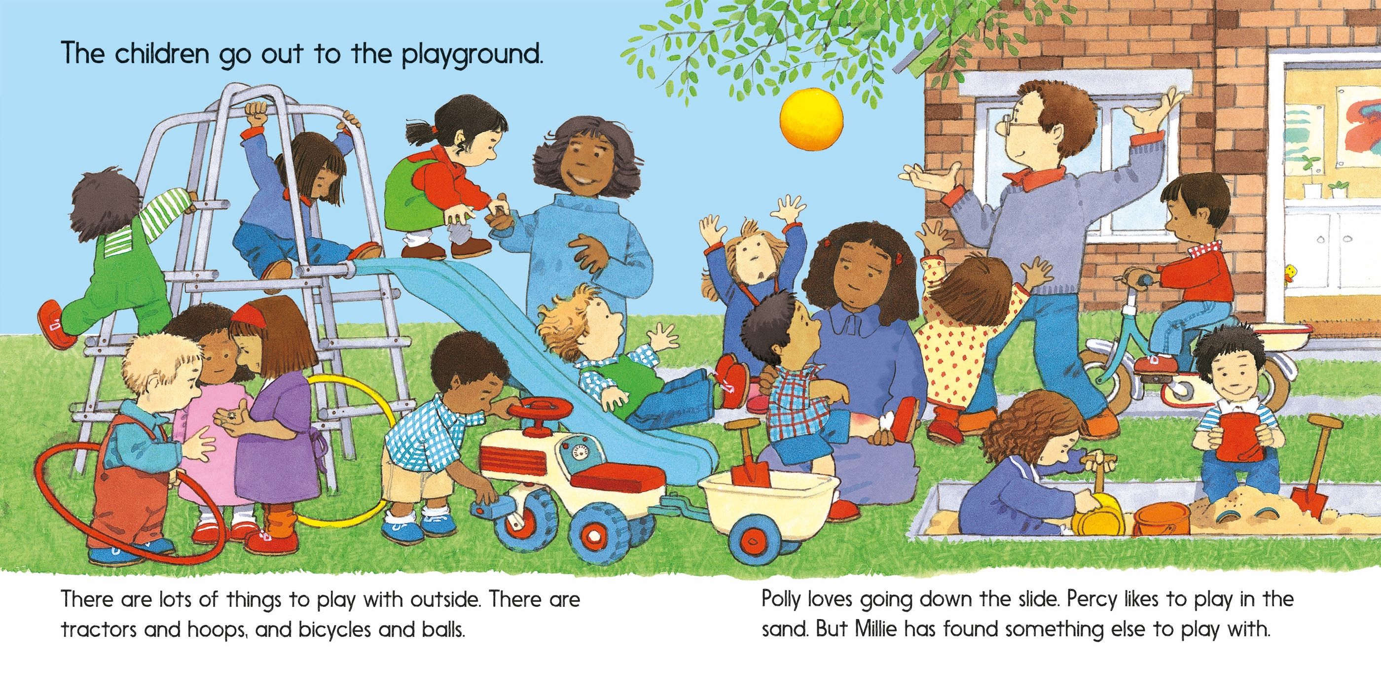 usborne first experiences: going to school