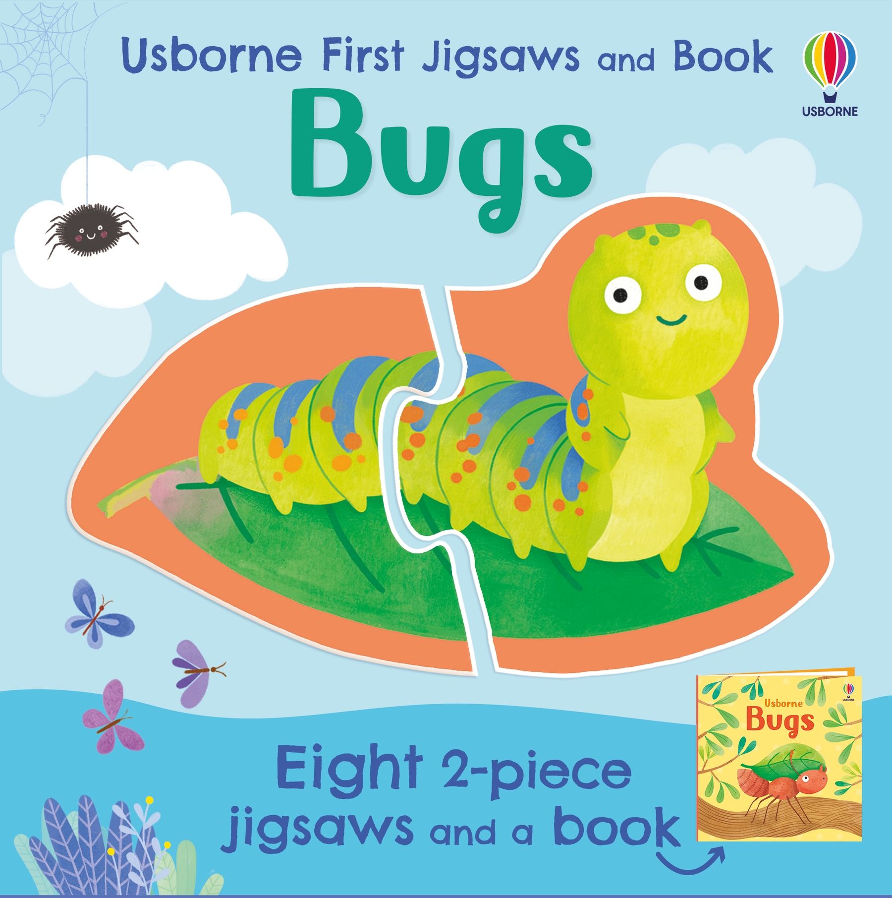usborne first jigsaws and book: bugs