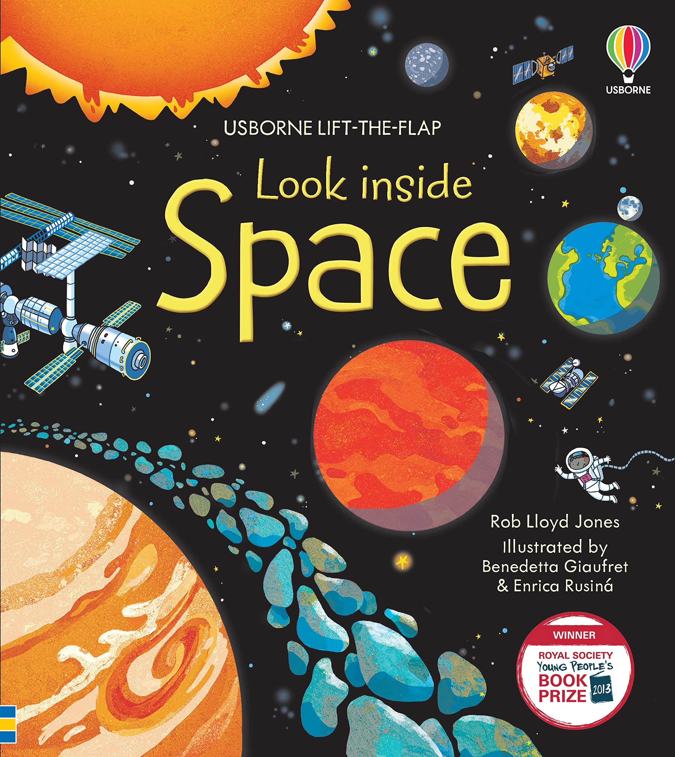 usborne lift-the-flap: look inside space